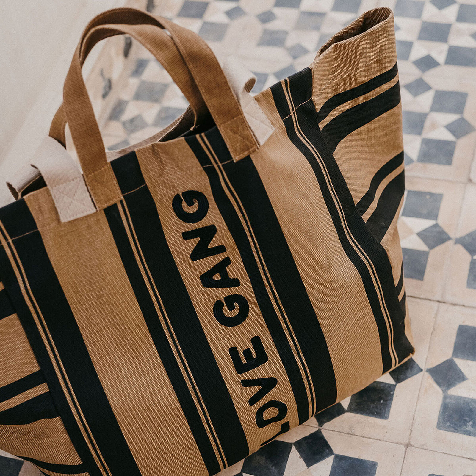 Avis Sac Kaba - Love Gang Rayures Camel