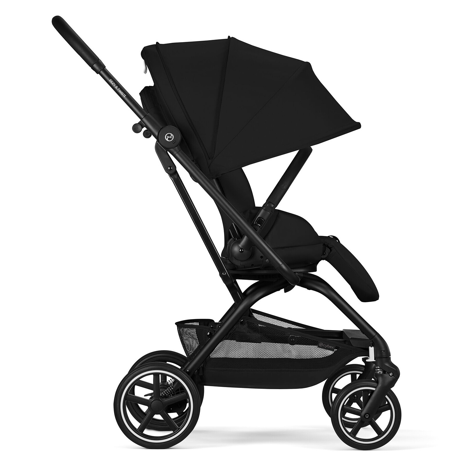 Poussette Compacte Eezy S Twist+2 Châssis Black - Magic Black pas cher