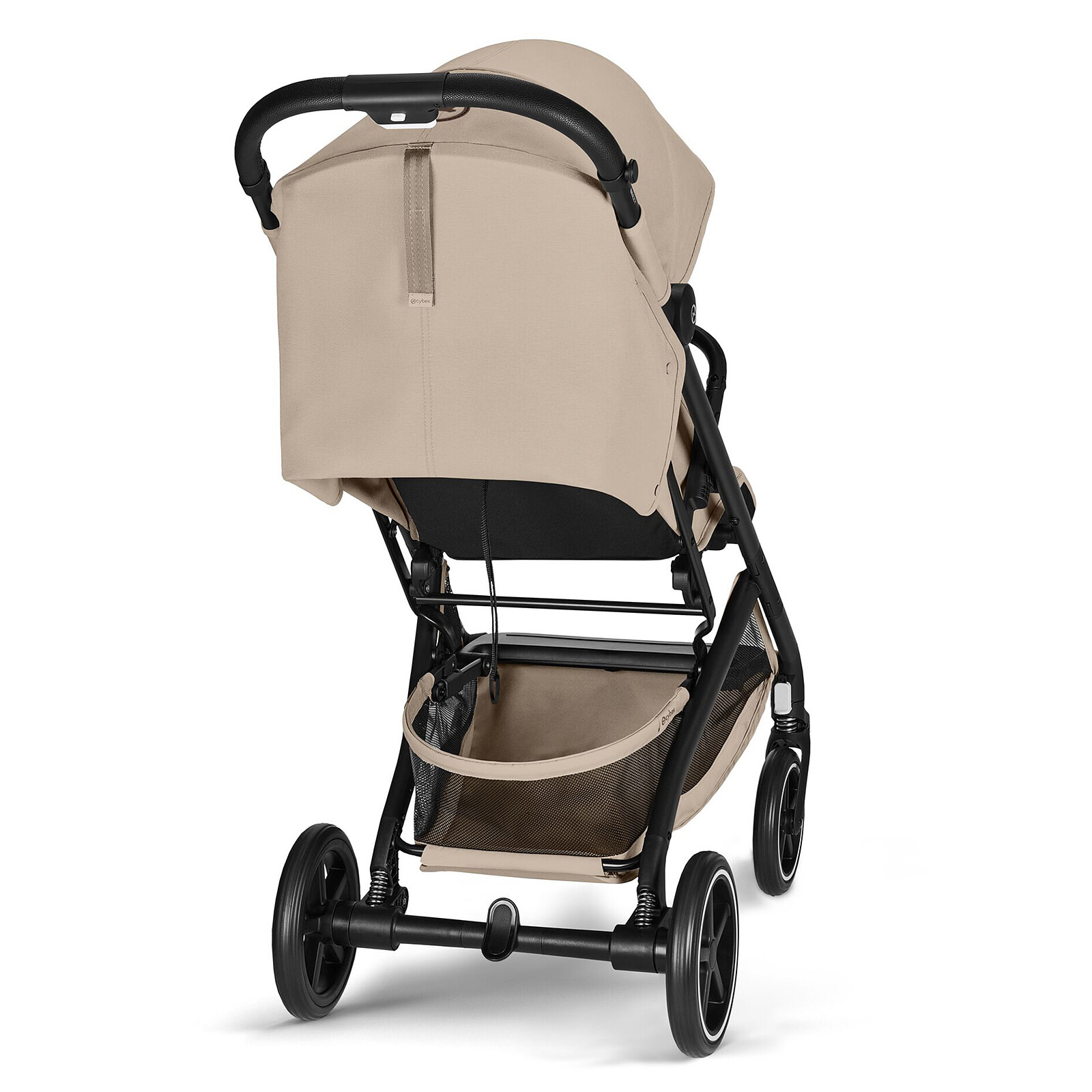 Avis Poussette Citadine Ultra-compacte Beezy Châssis Black - Almond Beige