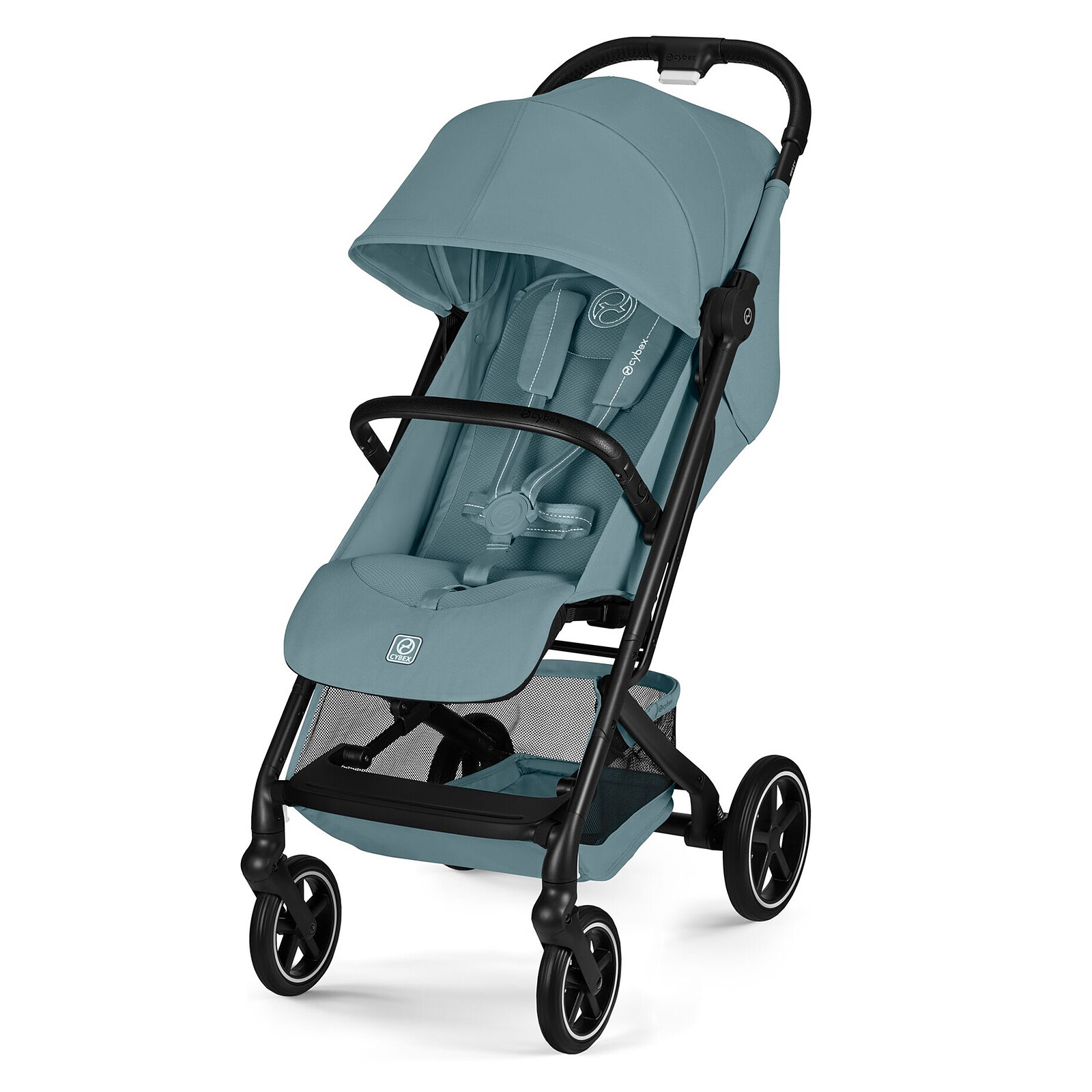 Poussette Citadine Ultra-compacte Beezy Châssis Black - Stormy Blue Cybex