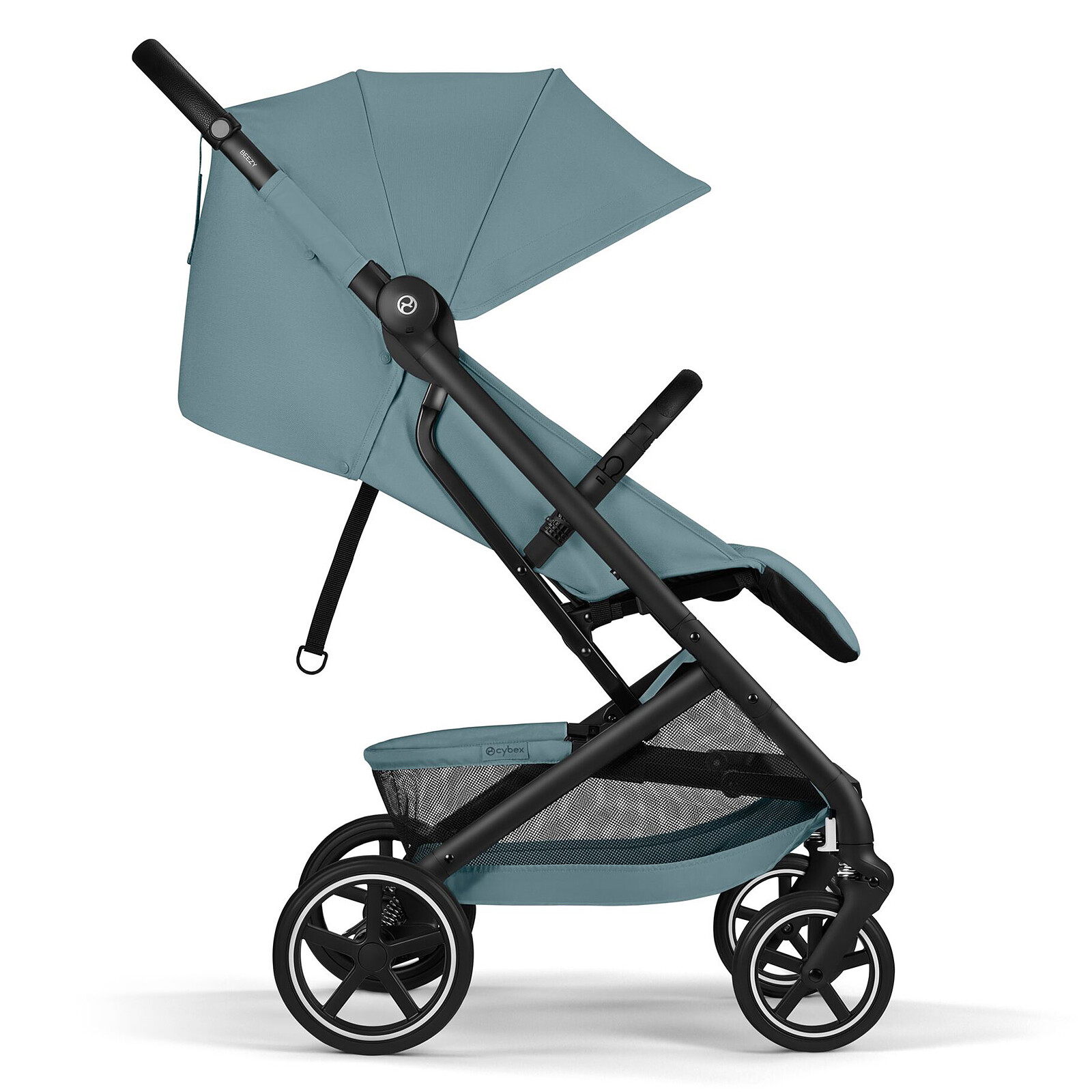 Poussette Citadine Ultra-compacte Beezy Châssis Black - Stormy Blue Cybex
