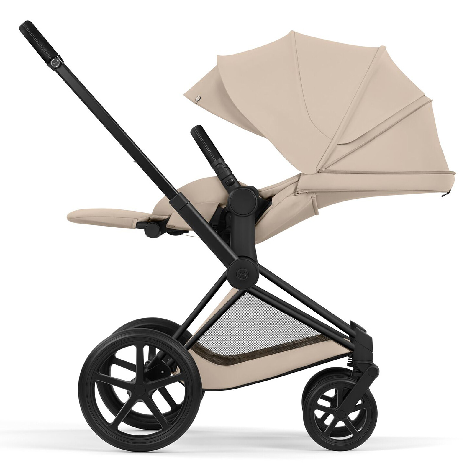 Avis Pack Poussette Priam Comfort Matt Black + Nacelle - Cozy Beige
