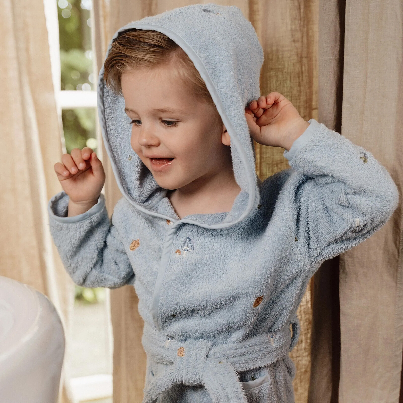 Achat Peignoir Forest Friends Blue - 3/4 Ans