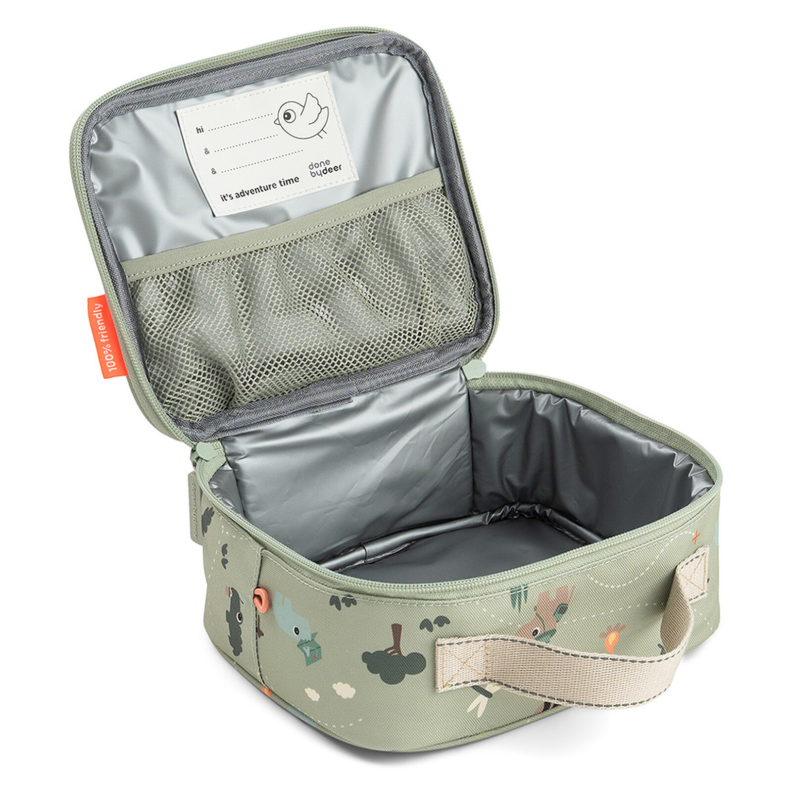 Lunch Bag Isotherme - Tiny Trails Vert Done by Deer