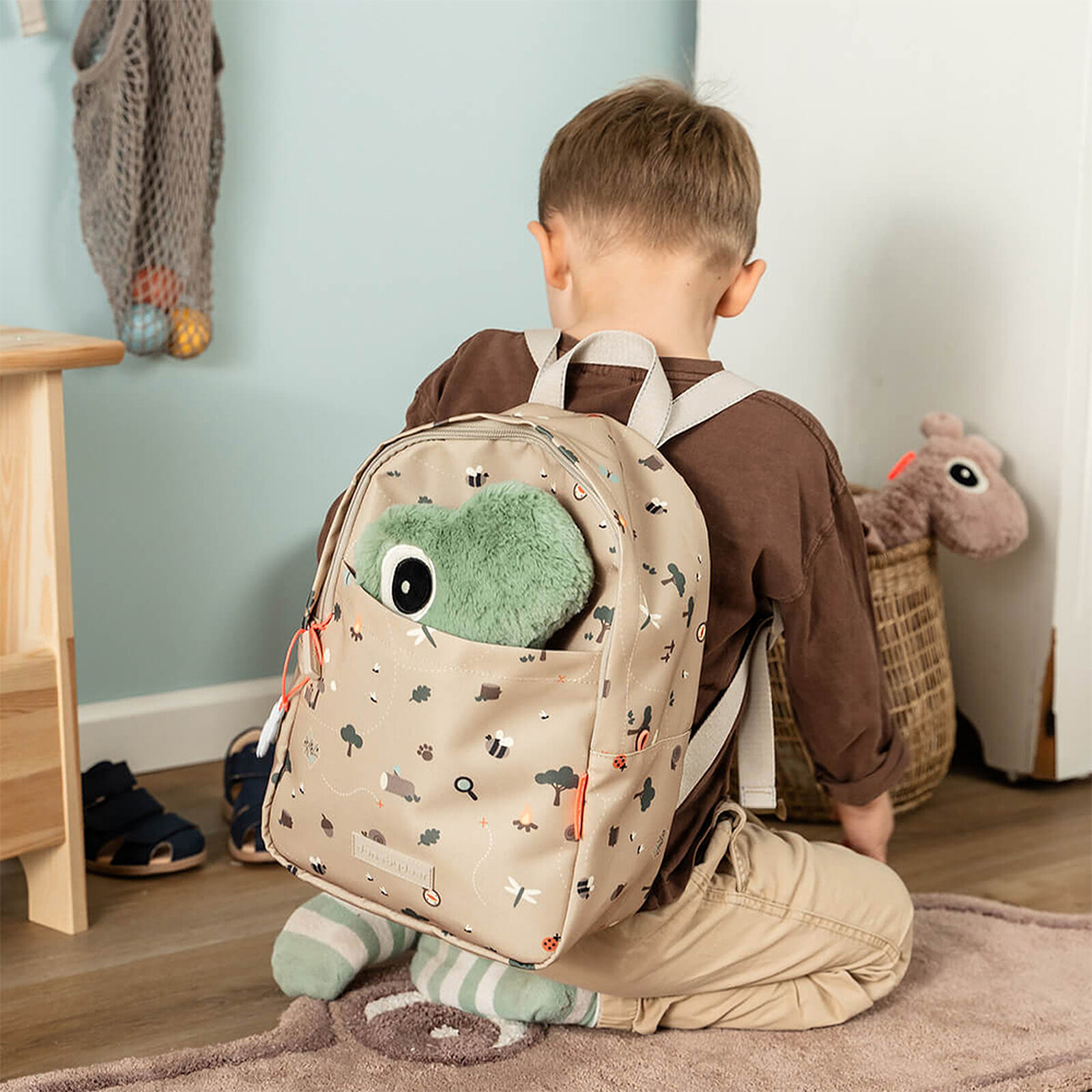 Avis Grand Sac à Dos Enfant - Tiny Trails Sable