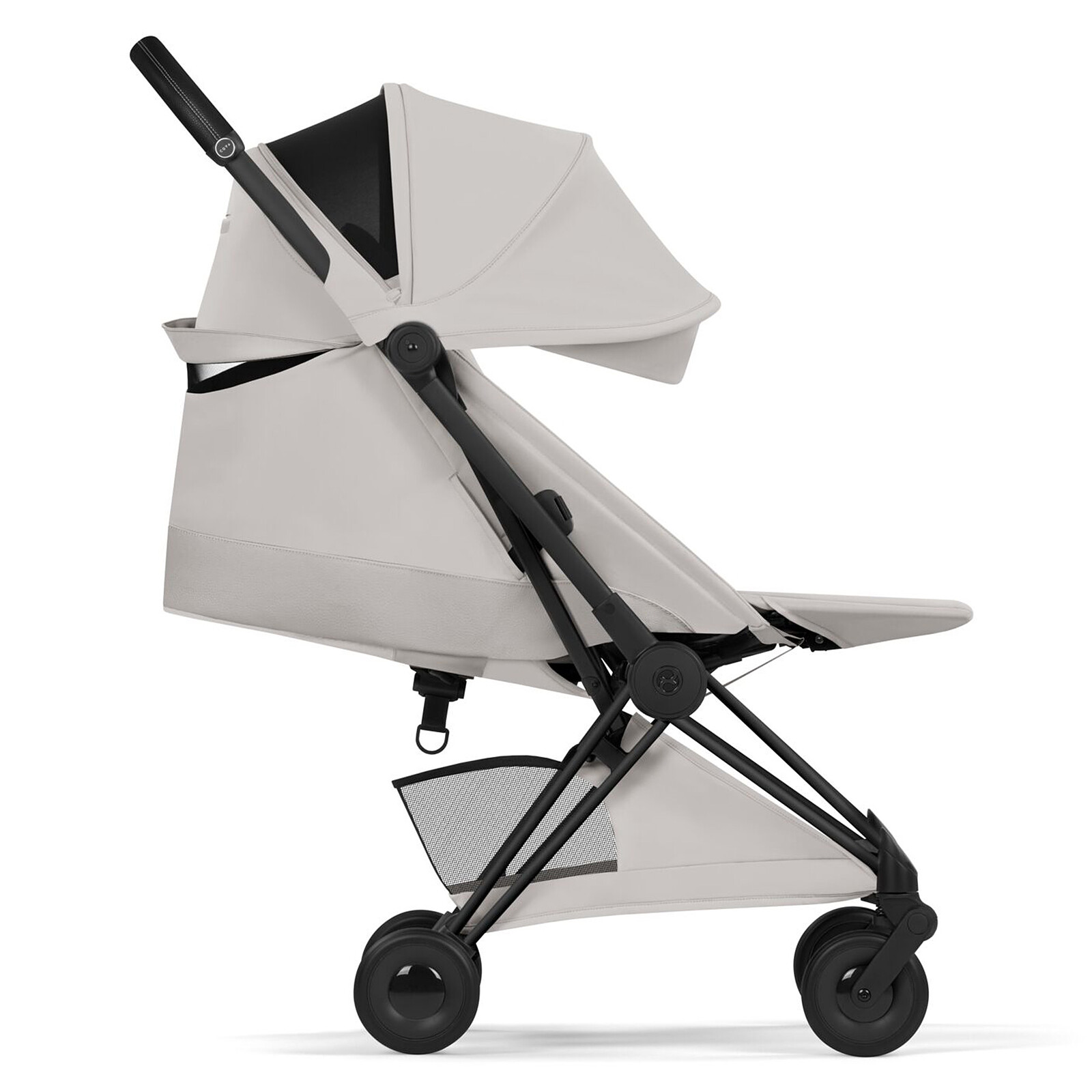 Poussette Ultra-compacte Coyä Style Châssis Matt Black - Sepia Black Cybex