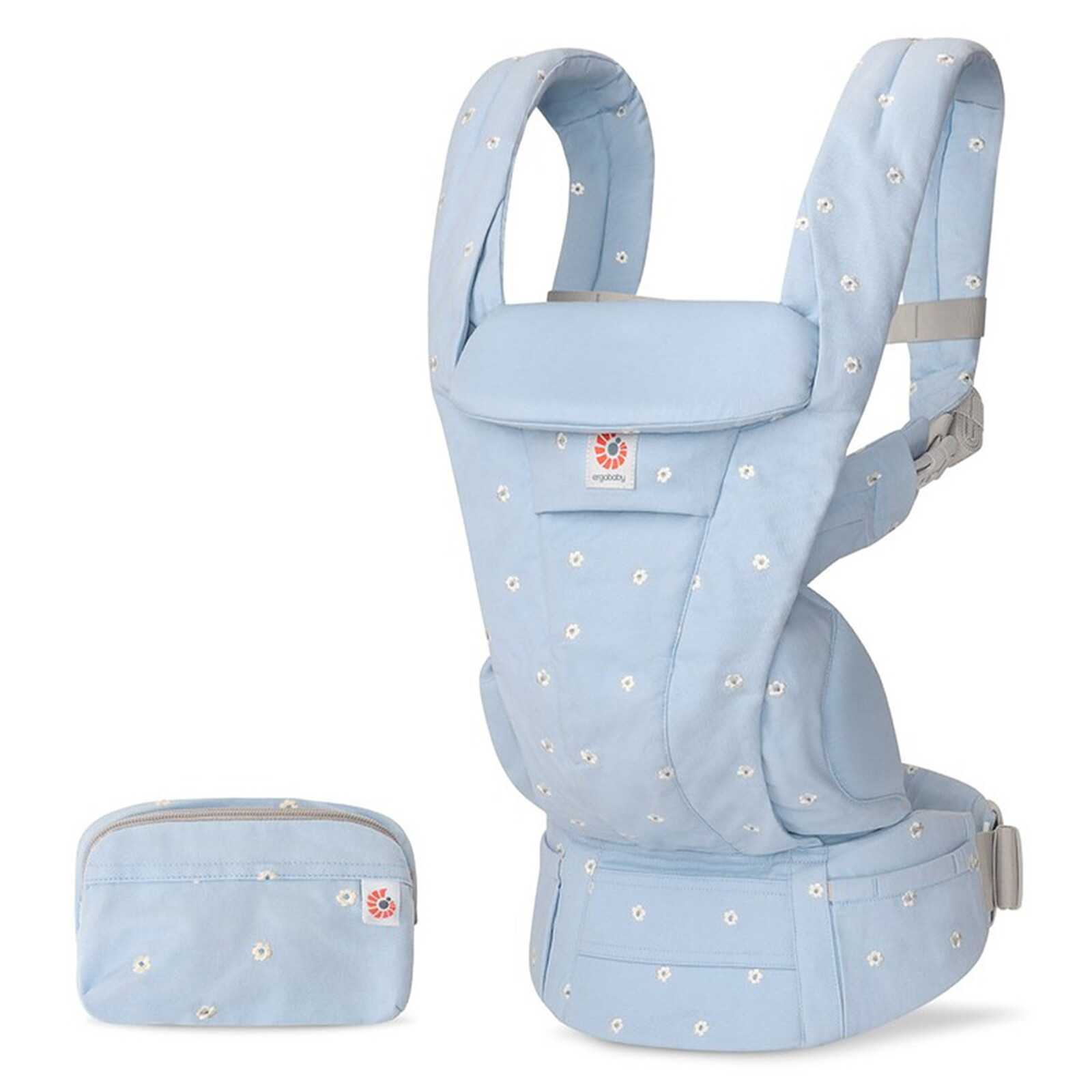Porte-bébe Omni Deluxe Coton - Bleu Ciel Ergobaby