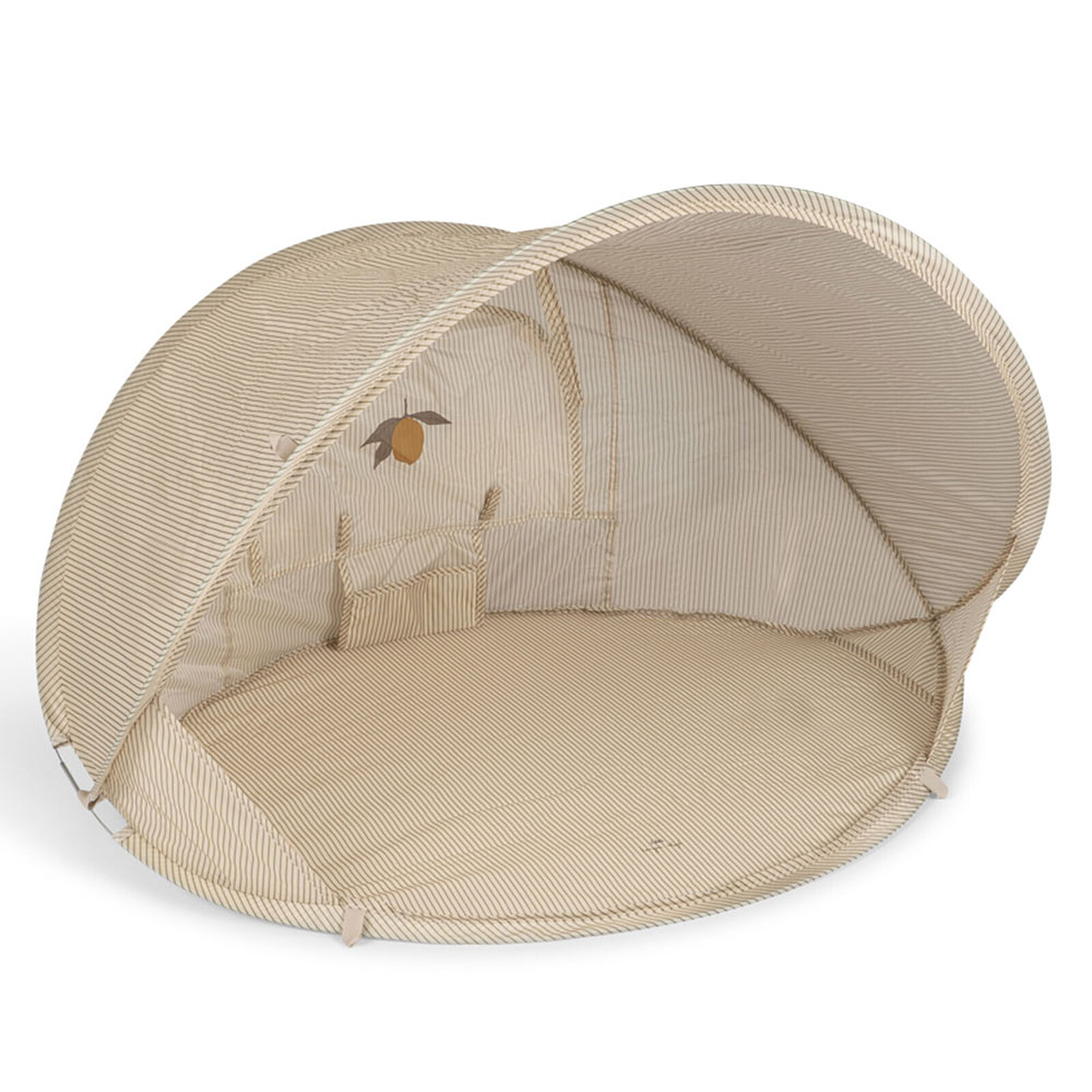 Mini Tente de Plage Anti-UV - Tea Stripe Konges Sløjd