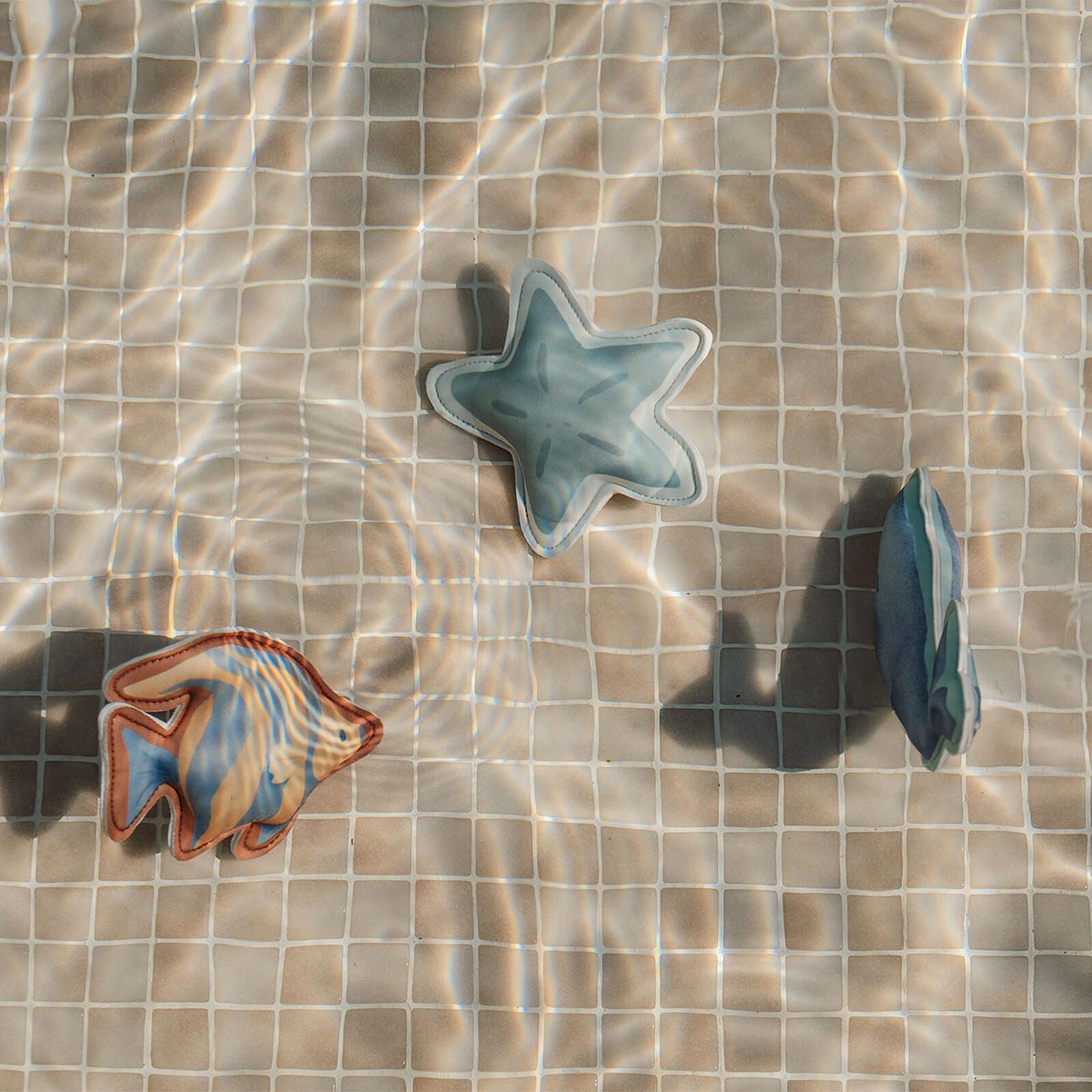 Set de 3 Figurines de Plage - Ocean World pas cher