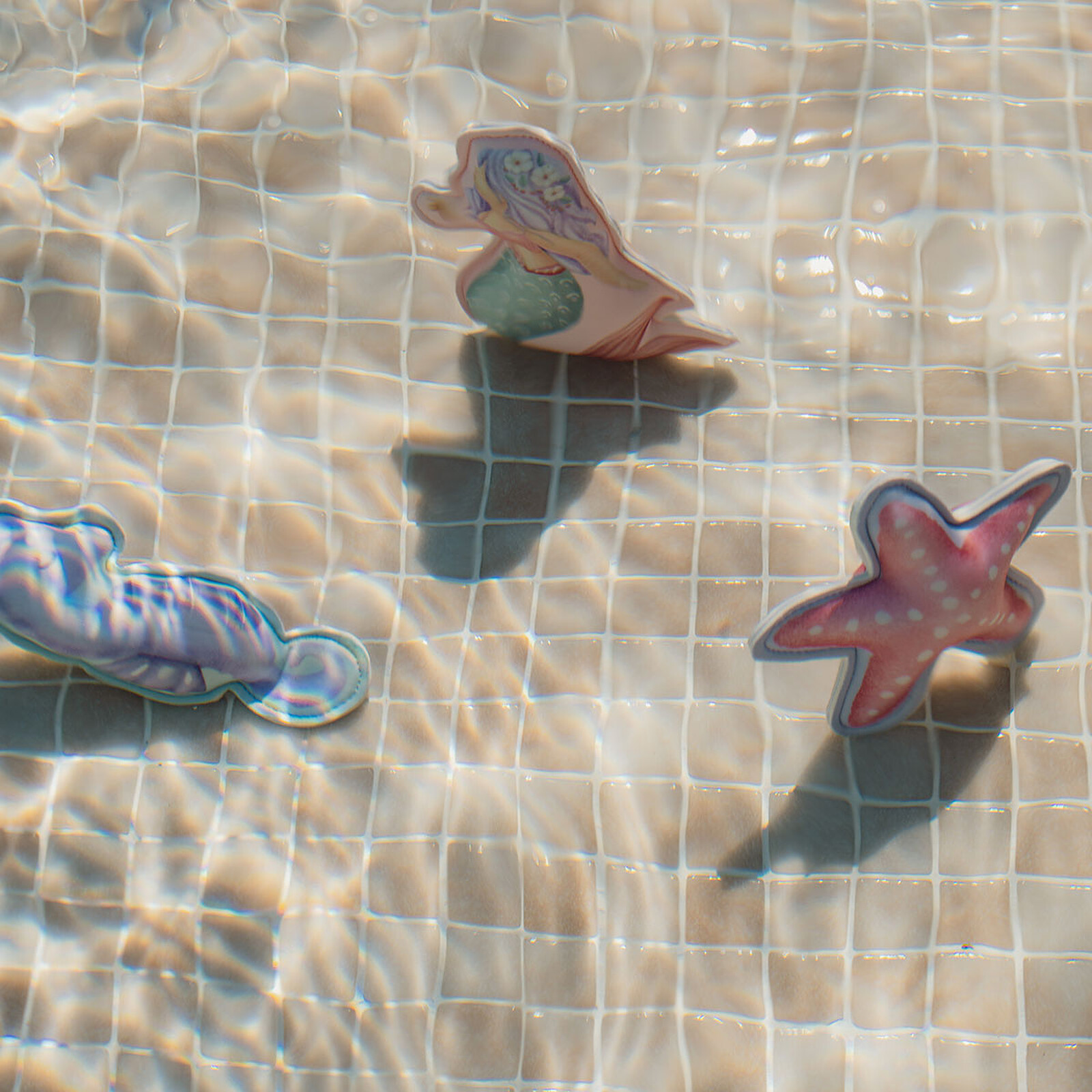 Set de 3 Figurines de Plage - Dreamy Mermaid pas cher