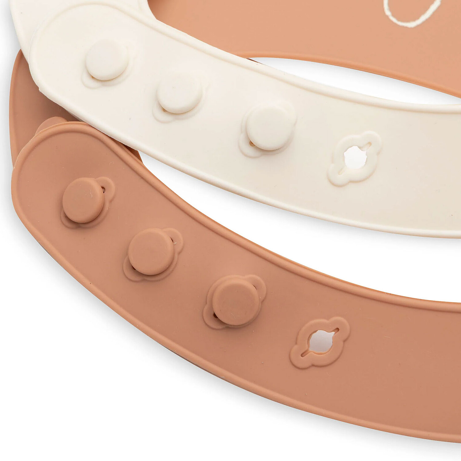 Lot de 2 Bavoirs Silicone - Kangaroots Jollein