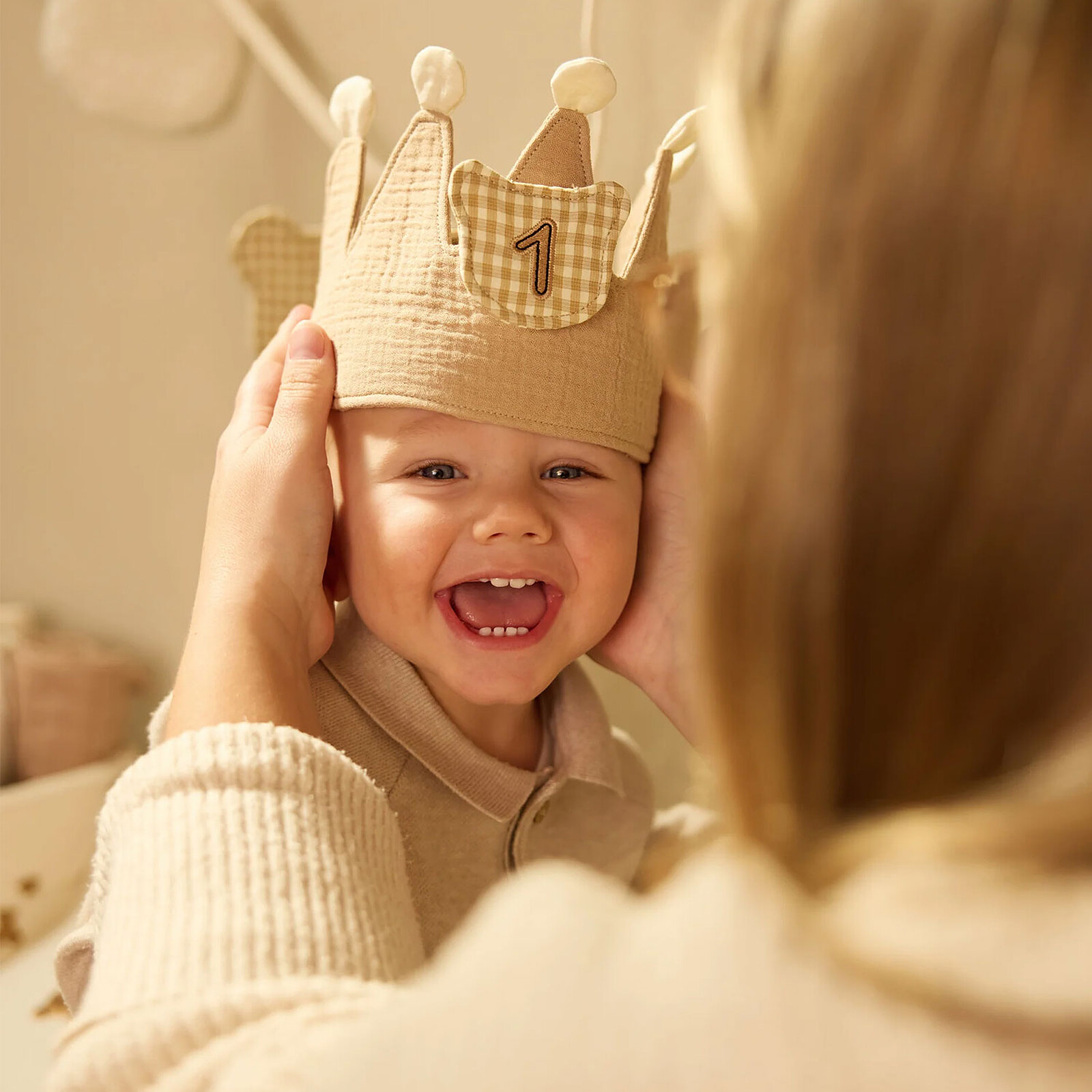 Couronne d'Anniversaire avec Chiffres - Teddy Bear pas cher