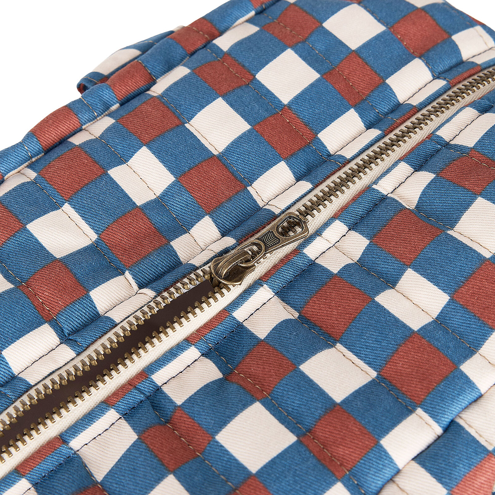 Sac à Langer Hyde Park - Mosaïque Bleu et Rouge pas cher