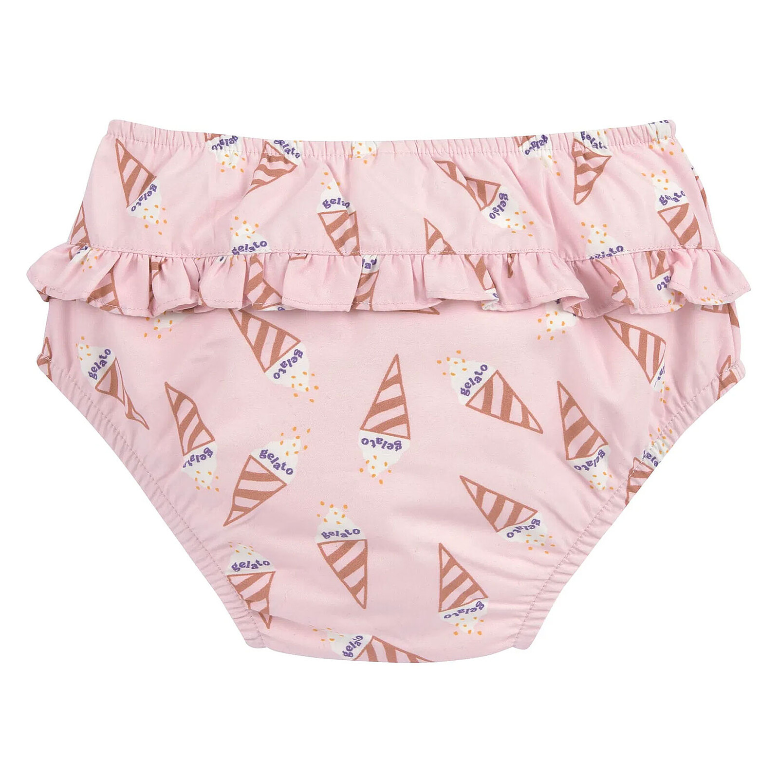 Maillot de Bain Couche Ice Cream Rose Pâle - 3/6 Mois  LÄSSIG