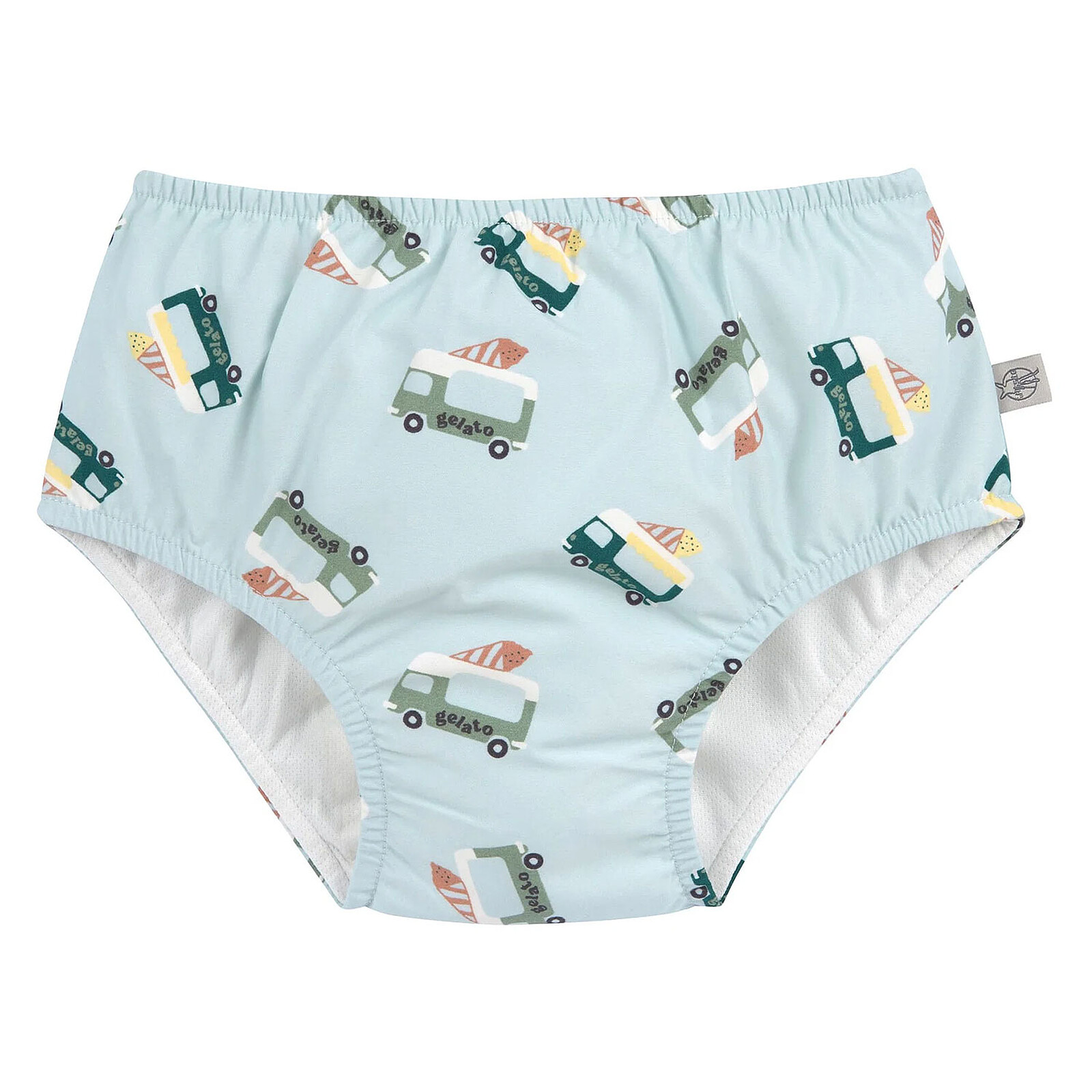 Maillot de Bain Couche Camion de Glace Illusion Bleu - 7/12 Mois LÄSSIG