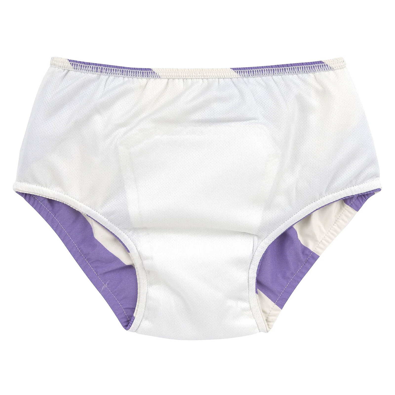 Maillot de Bain Couche Rayures Violet Sel Marin - 7/12 Mois LÄSSIG