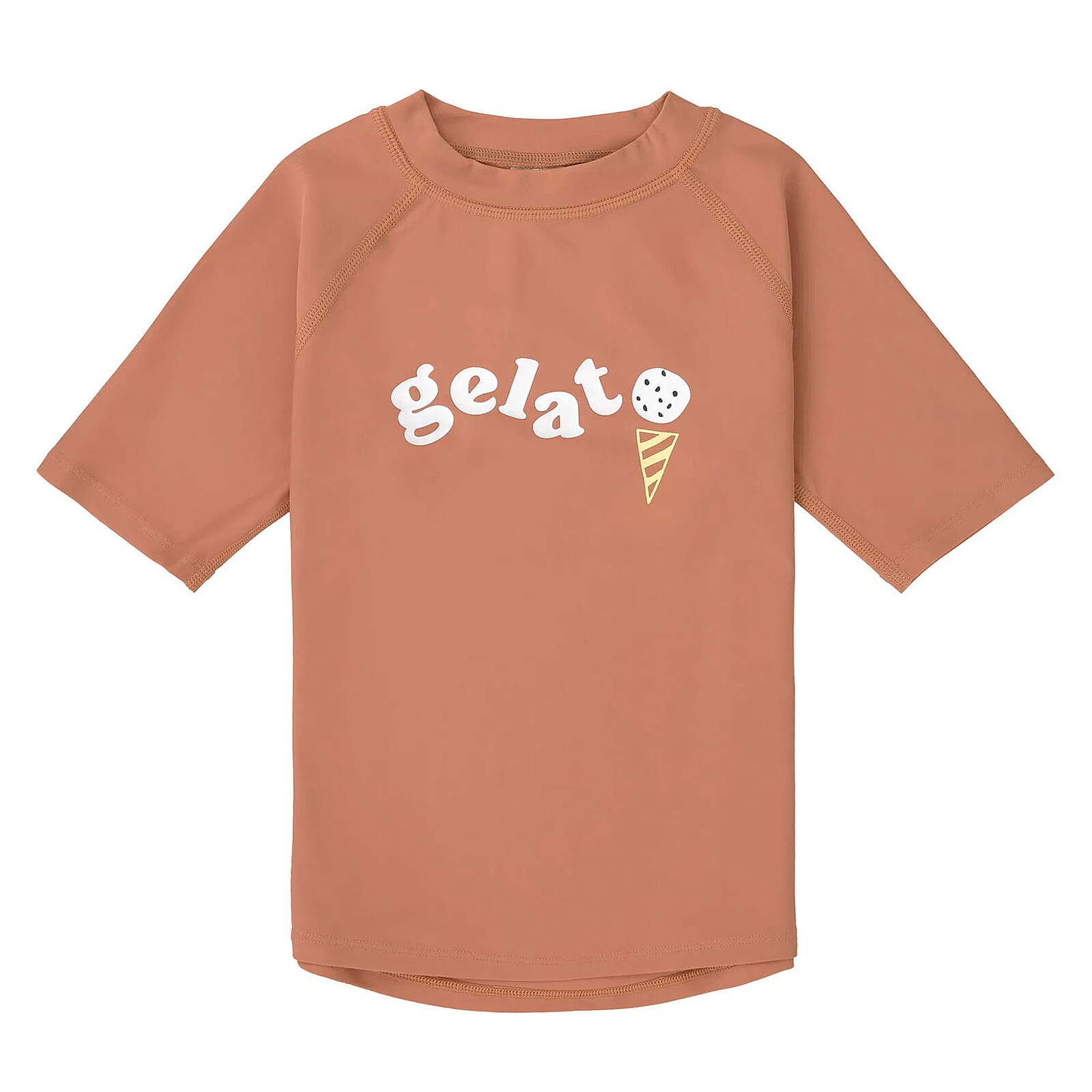 T-shirt Anti-UV Manches Courtes Terre - 2/3 Ans LÄSSIG