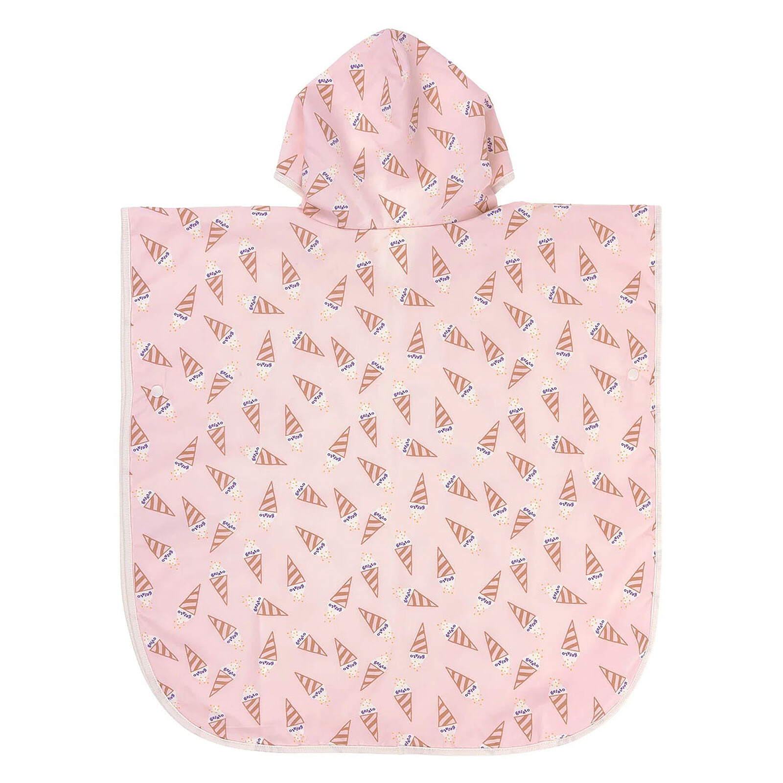 Poncho de Plage Ice Cream Rose Pâle - 12/36 Mois   LÄSSIG