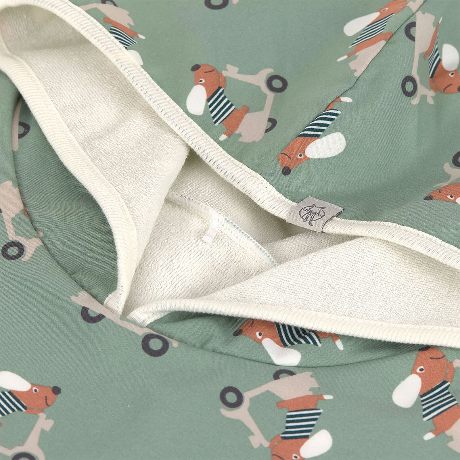 Avis Poncho de Plage Scooter Chien Vert - 12/36 Mois 