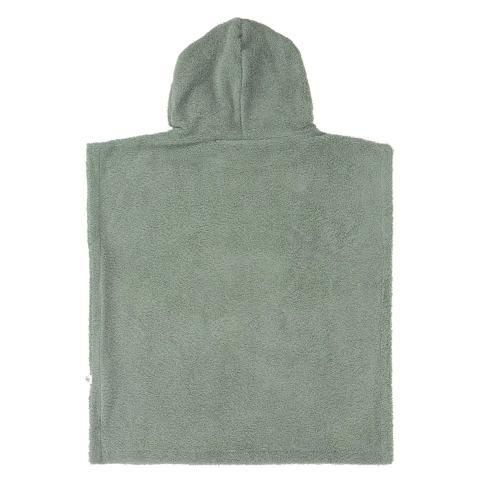 Poncho Surf en Terry Vert - 3/6 Ans LÄSSIG