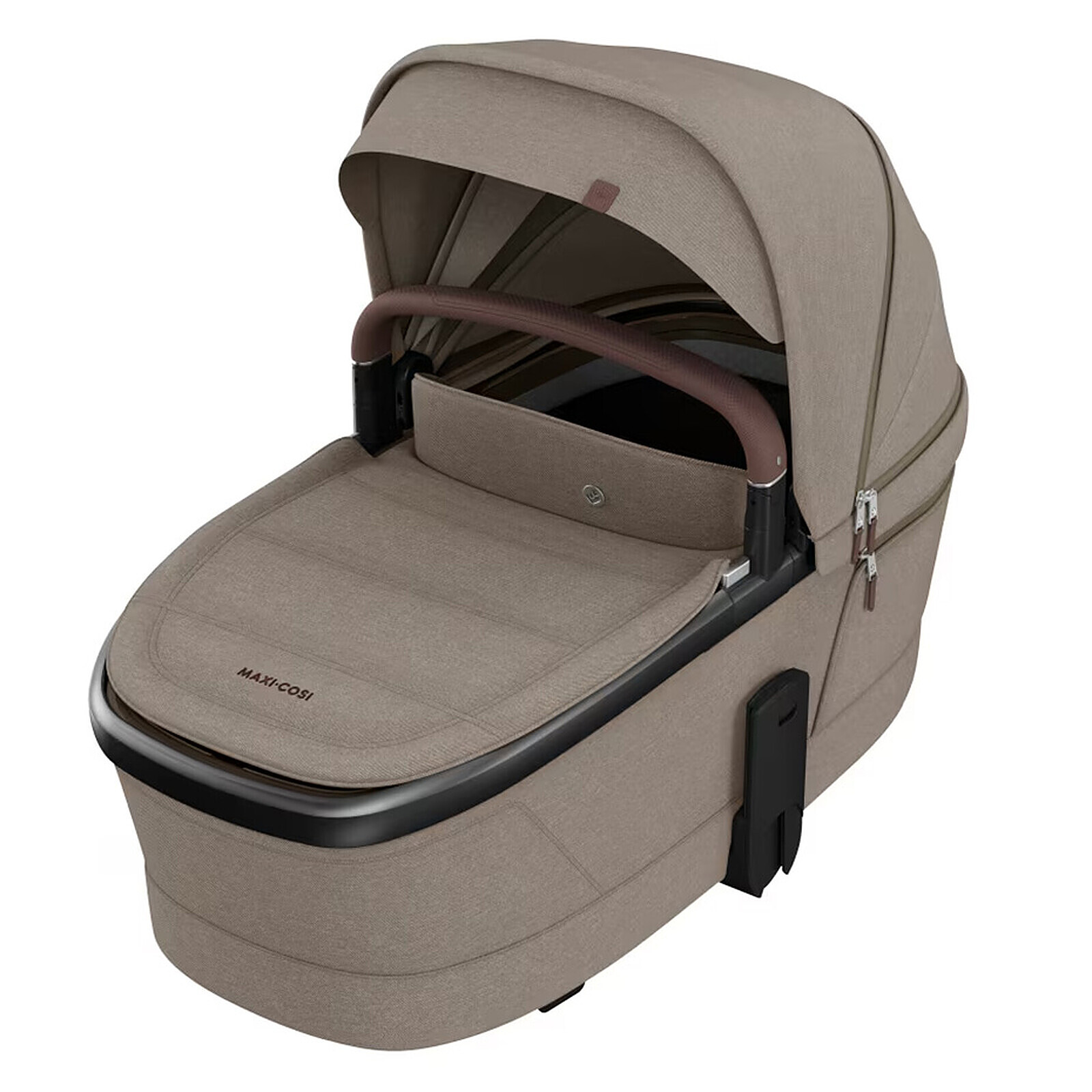 Poussette Trio Fame - Siège Auto Pebble 360 Pro² i-Size Groupe 0+ - Nacelle Fame -Twillic Truffle Maxi-Cosi