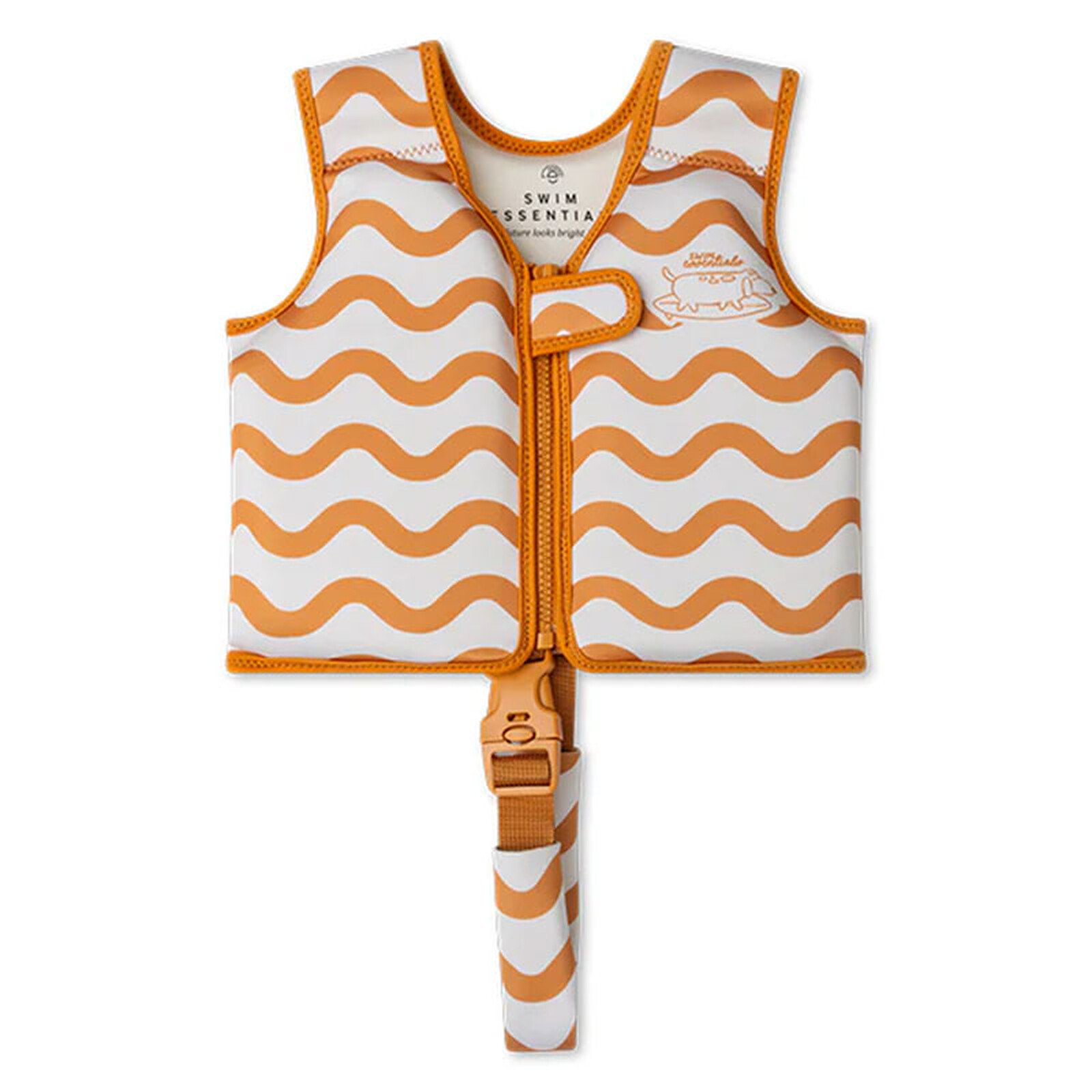 Gilet de Nage Orange Surfer - 2/3 Ans  Swim Essentials