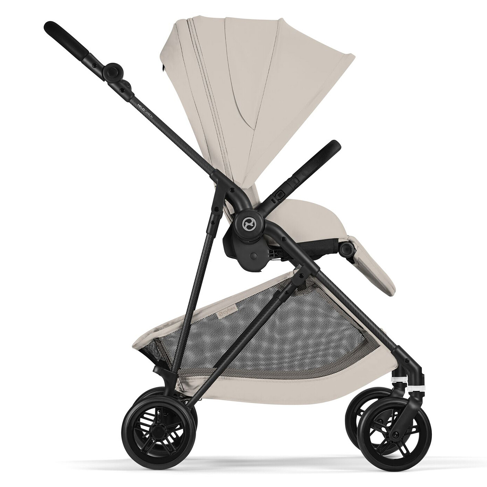 Avis Poussette Citadine Melio 2026 Châssis Carbon - Dune Grey