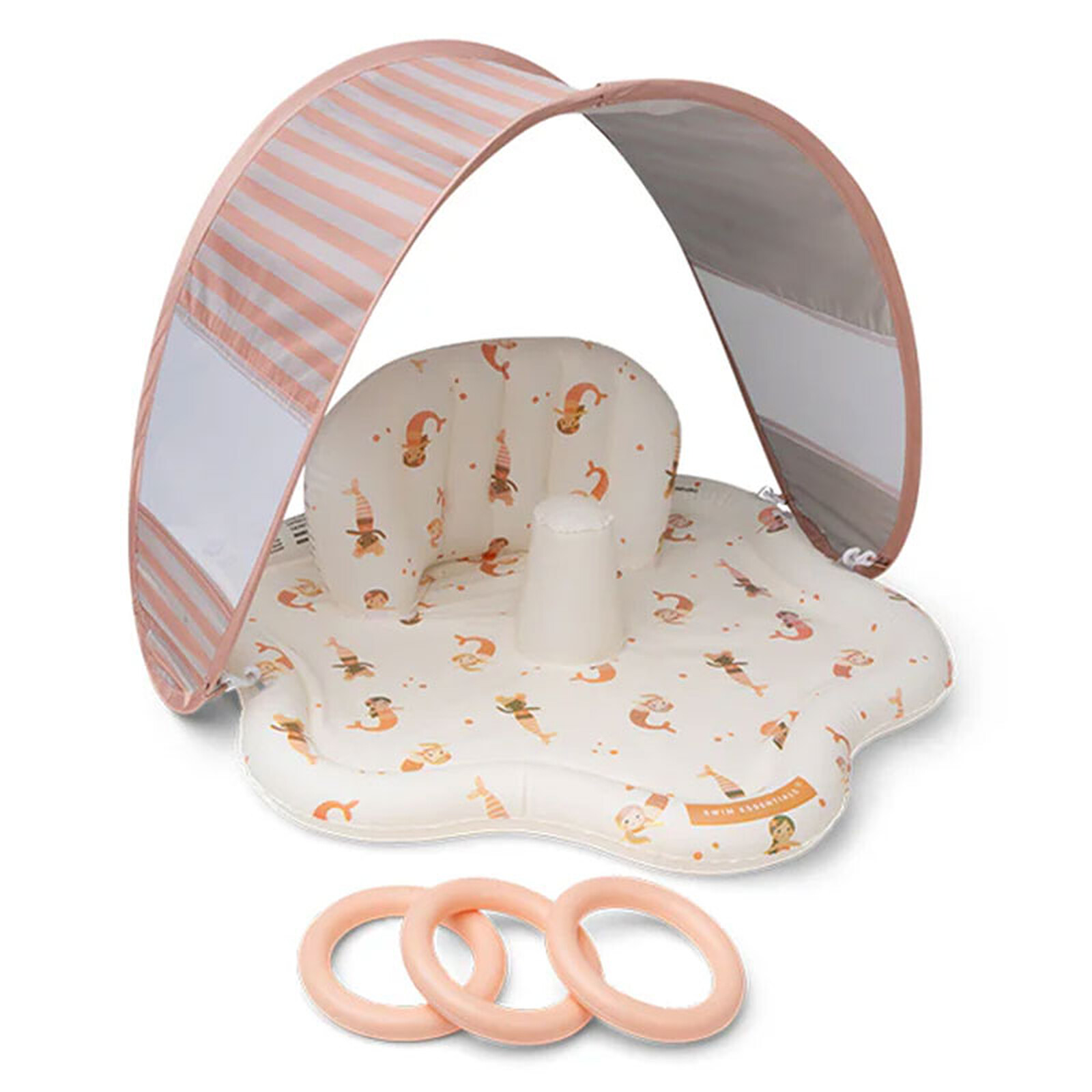 Tapis d'Eau avec Pare-soleil - Mermaid Bubbles  Swim Essentials