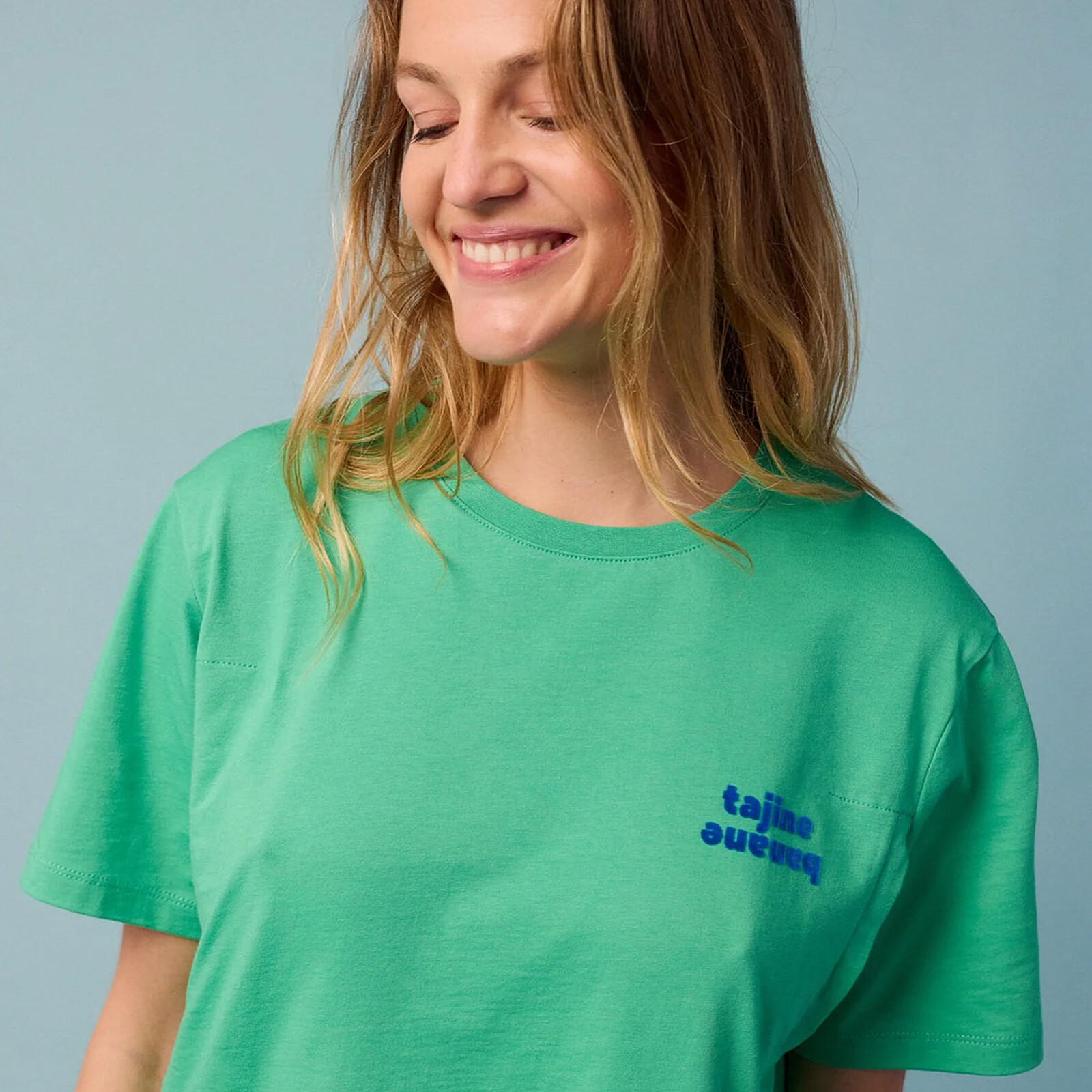 T-shirt d'Allaitement La P'allaite Menthe - L Tajinebanane