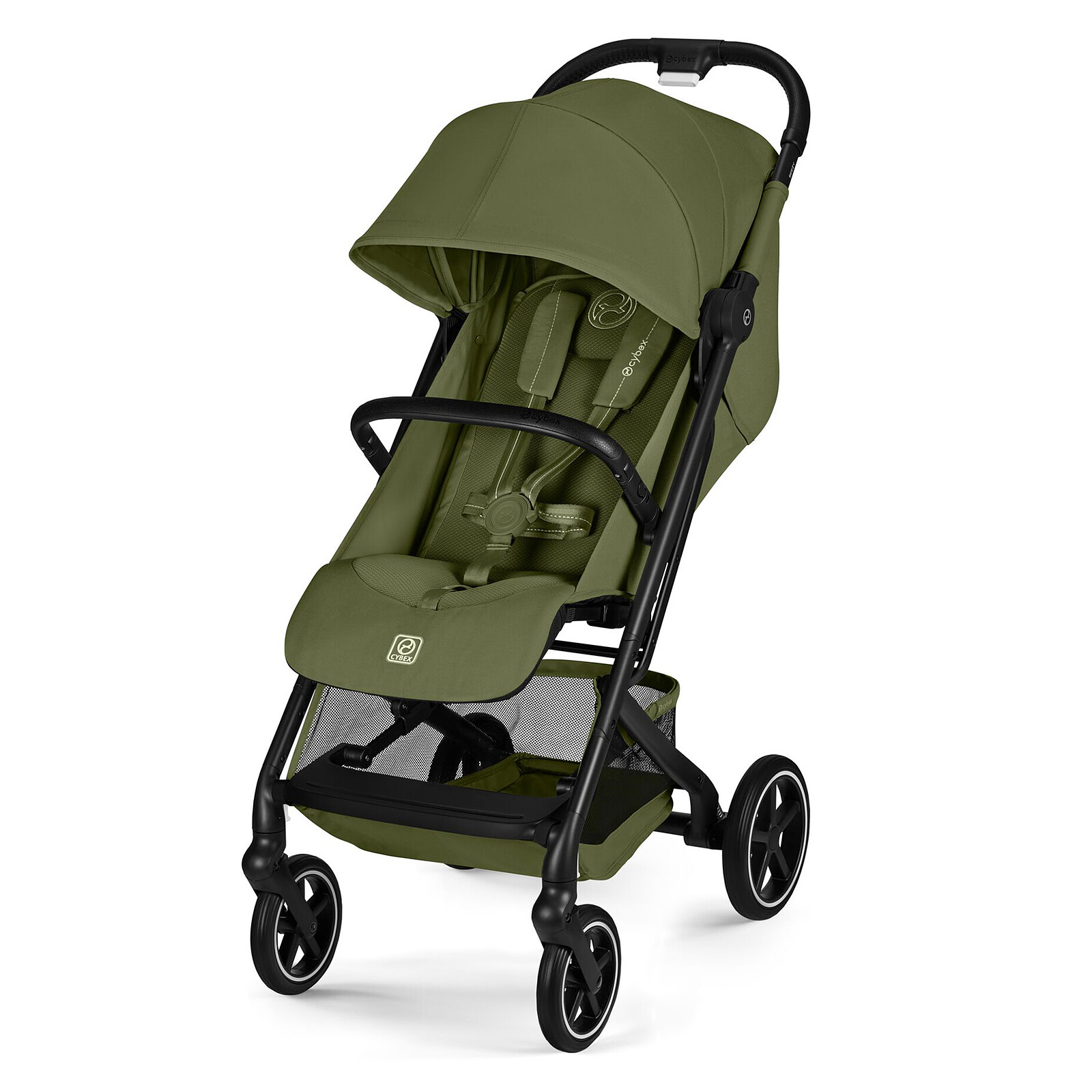 Poussette Citadine Ultra-compacte Beezy Châssis Black - Moss Green Cybex