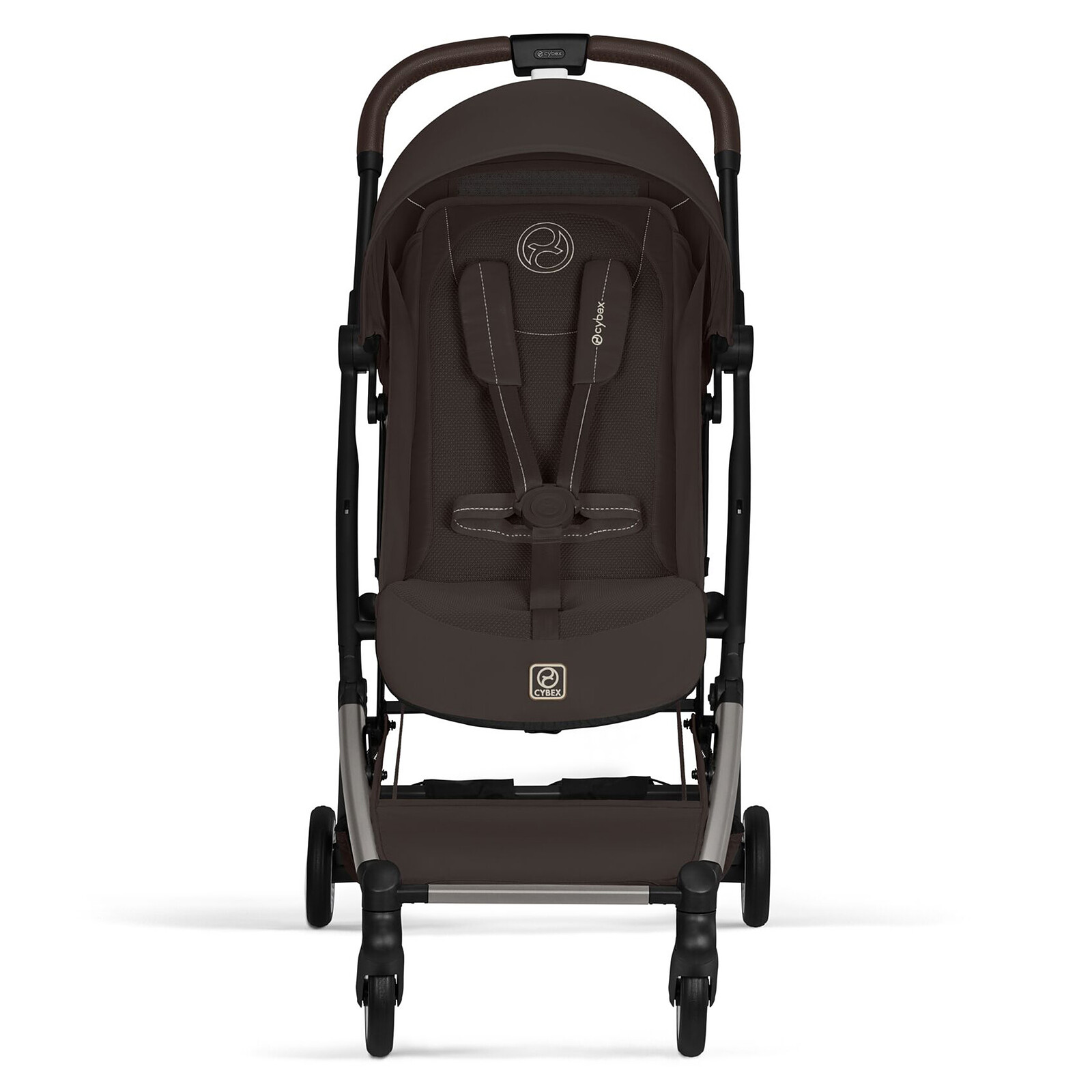 Avis Poussette de Voyage Ultra-compacte Orfeo 2026 Châssis Taupe - Chocolate Brown