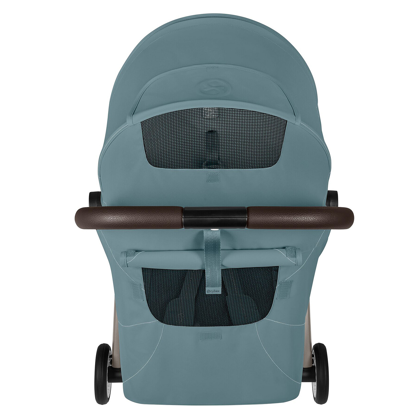 Poussette de Voyage Ultra-compacte Orfeo 2026 Châssis Taupe - Stormy Blue pas cher