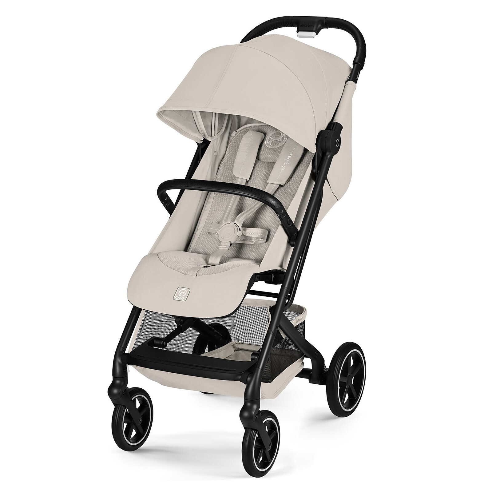 Poussette Citadine Ultra-compacte Beezy Châssis Black - Dune Grey Cybex