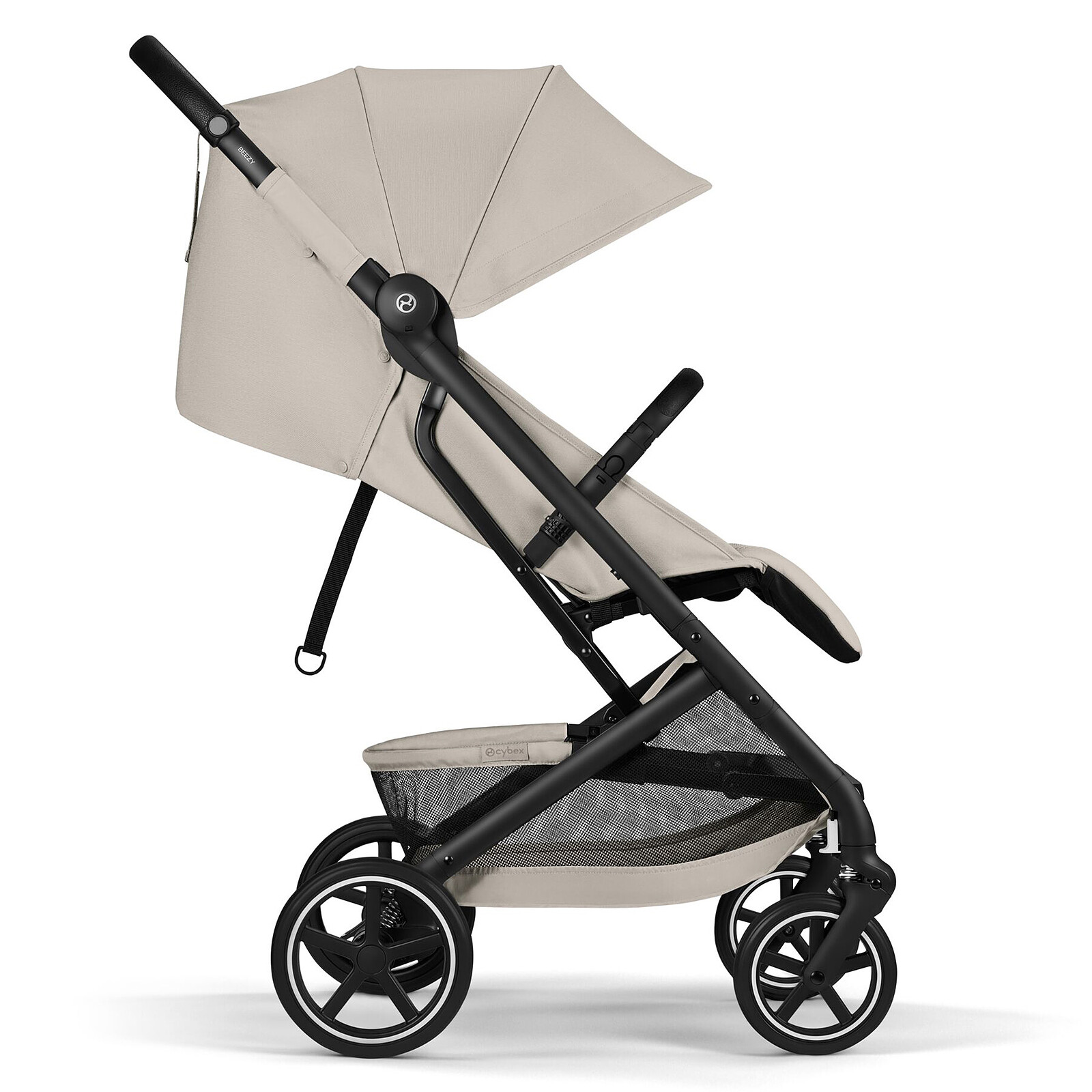 Poussette Citadine Ultra-compacte Beezy Châssis Black - Dune Grey Cybex