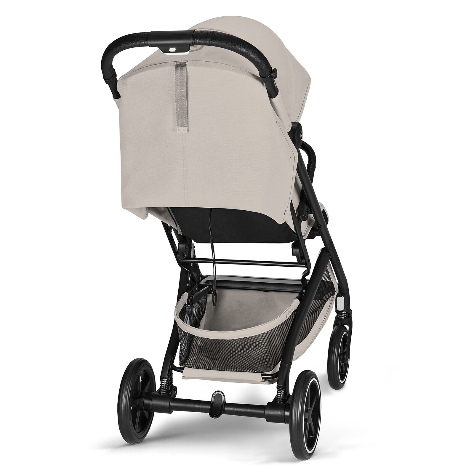 Avis Poussette Citadine Ultra-compacte Beezy Châssis Black - Dune Grey