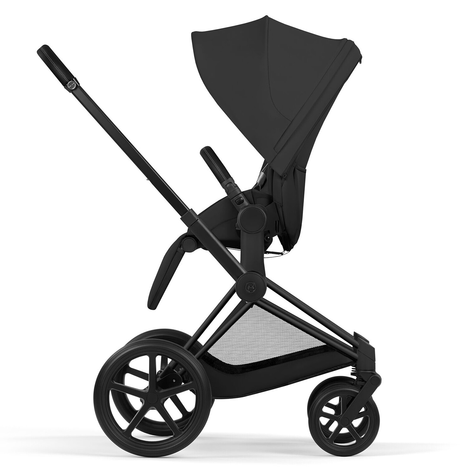 Achat Pack Poussette Priam Confort Matt Black + Nacelle - Sepia Black