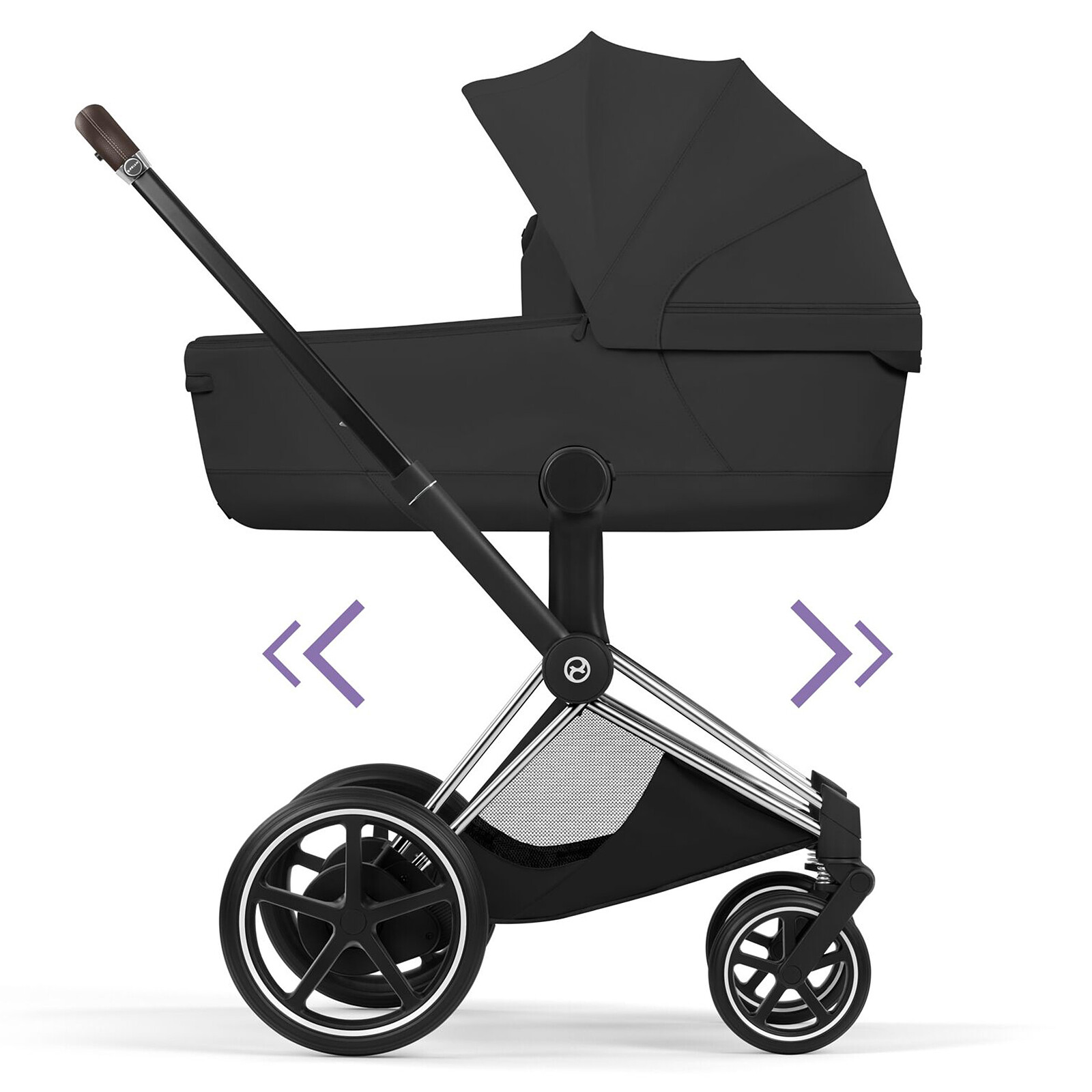 Avis Châssis e-Priam Style 2026 - Chrome Brown