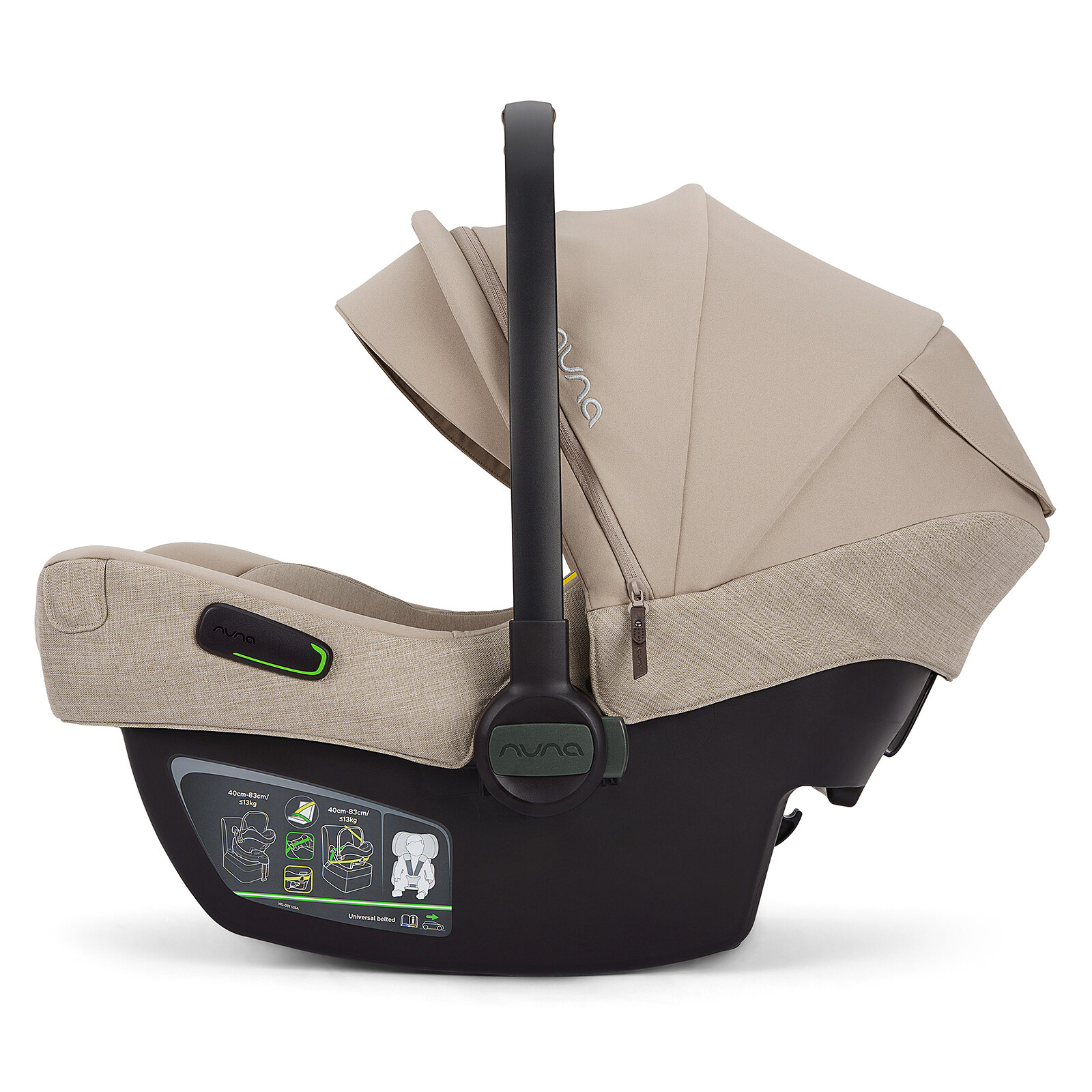 Siège Auto PIPA next i-Size Groupe 0+ - Château Nuna