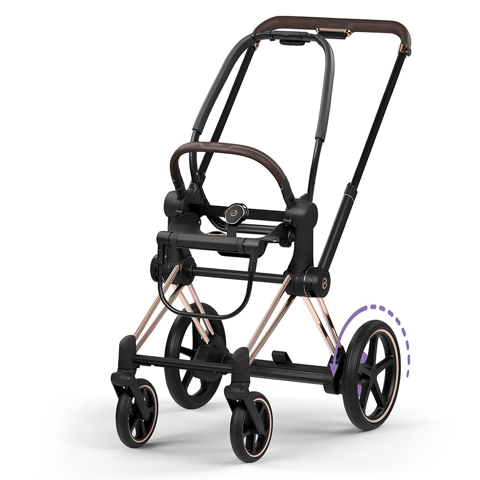 Châssis e-Priam Style 2026 - Rosegold Cybex