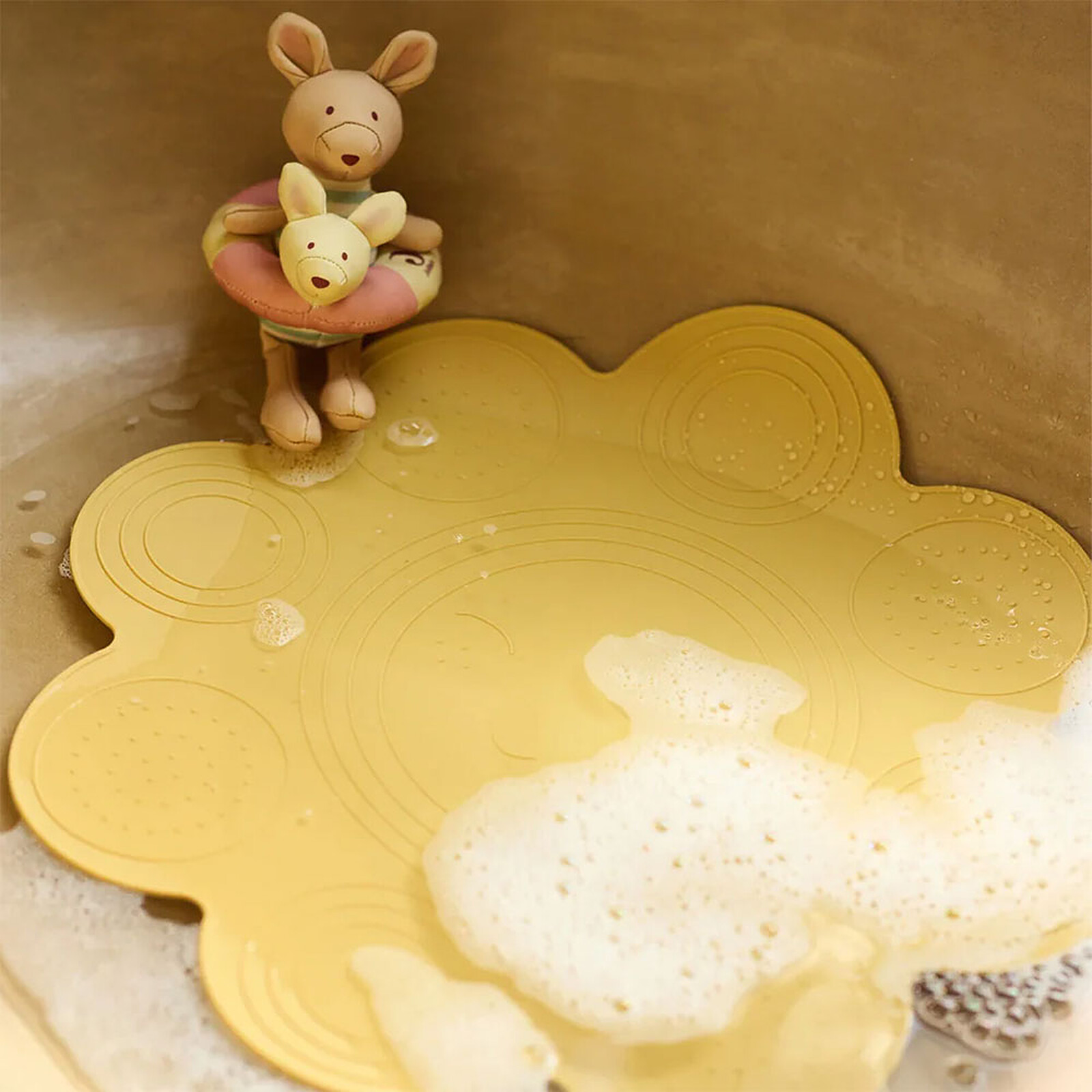 Avis Tapis de Bain en Silicone Sun - Honey