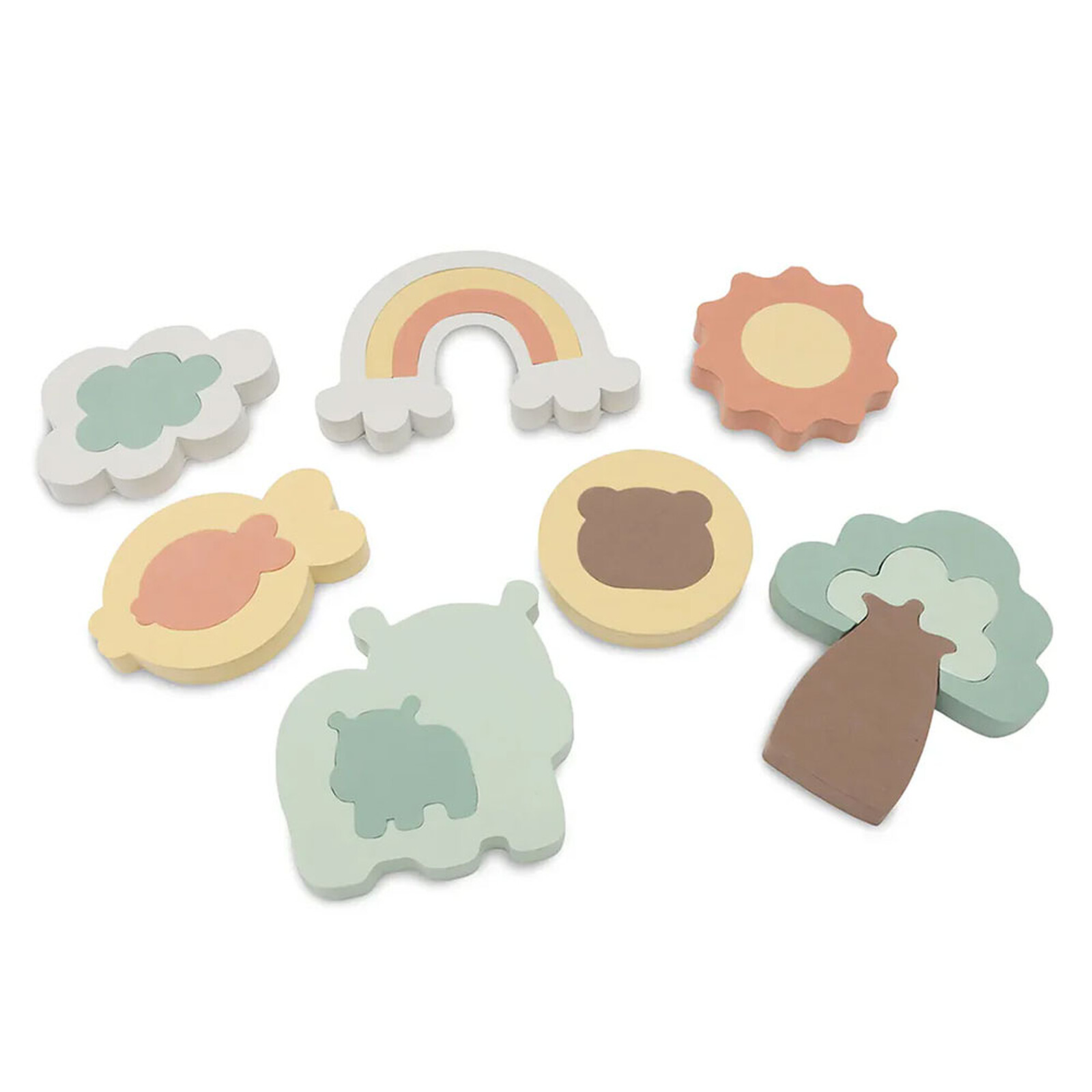 Puzzle de Bain - Kangaroots Jollein