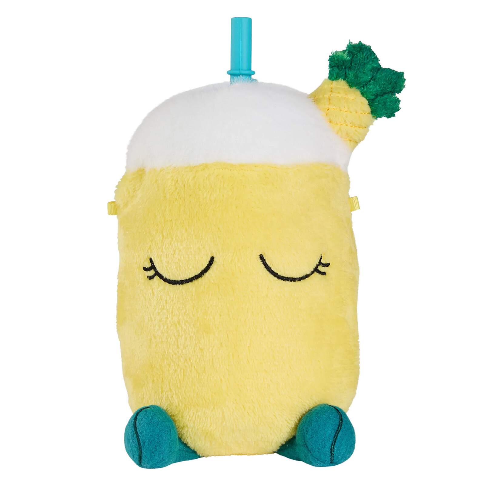 Mug Isotherme à Paille Peluche Fuzzie - Pip l'Ananas Asobu