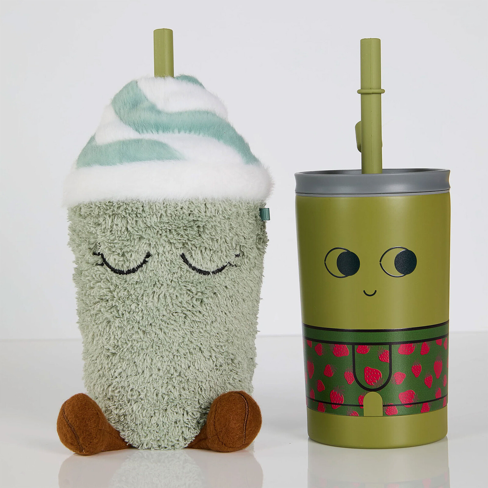 Avis Mug Isotherme à Paille Peluche Fuzzie - Mimi le Milkshake