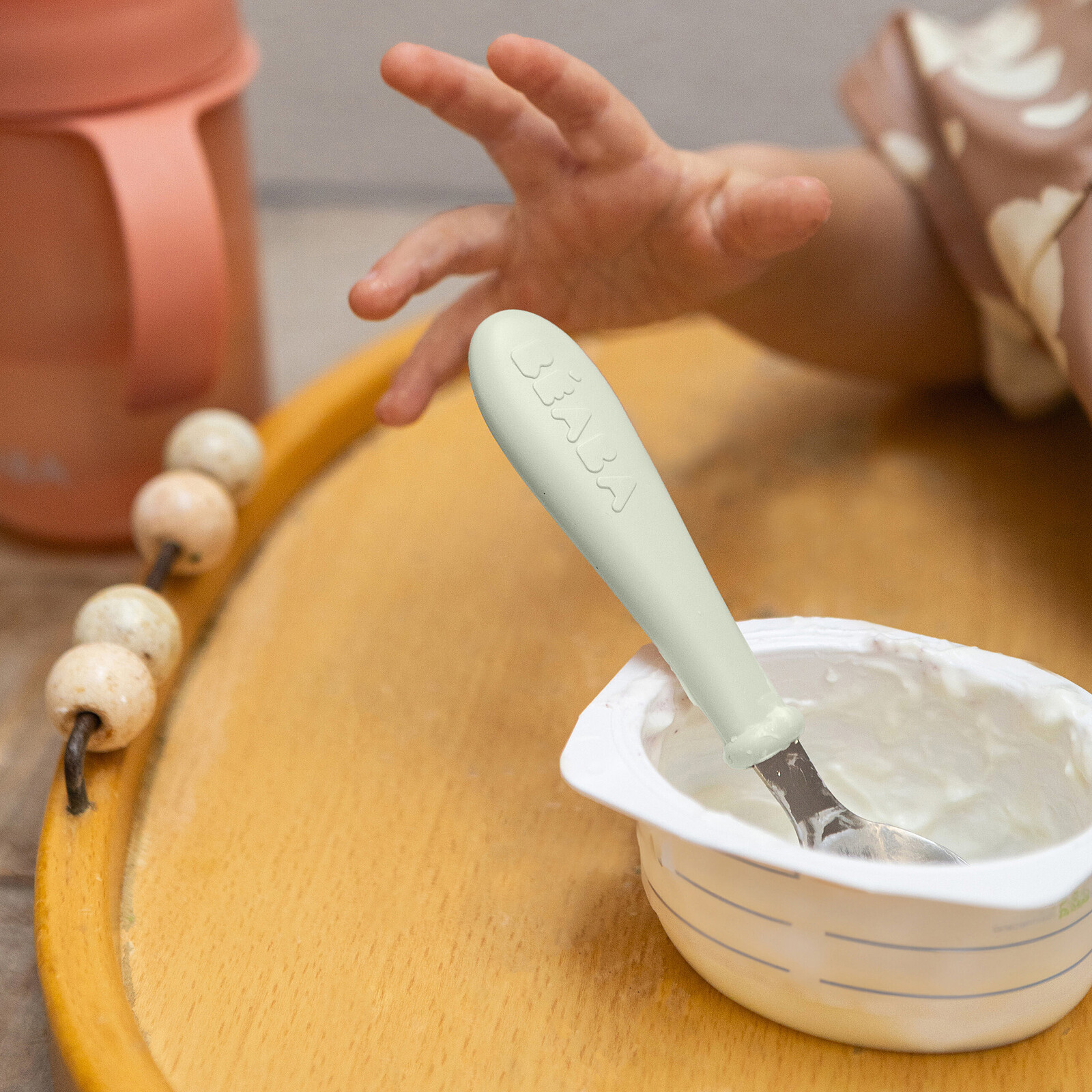 Set 3 Couverts Inox - Misty Green BÉABA