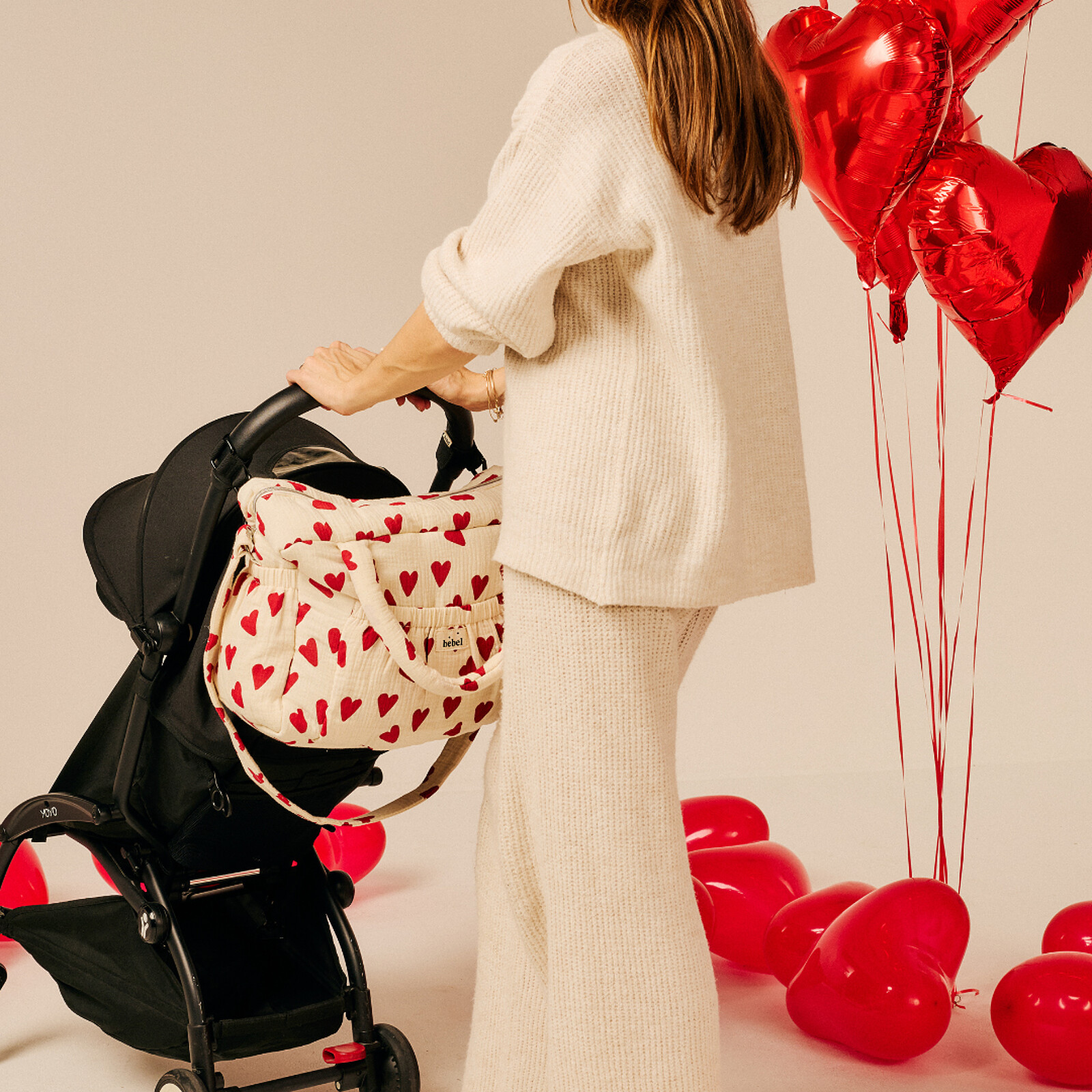 Sac à Langer Comme un Bonbon - Coeur BEBEL