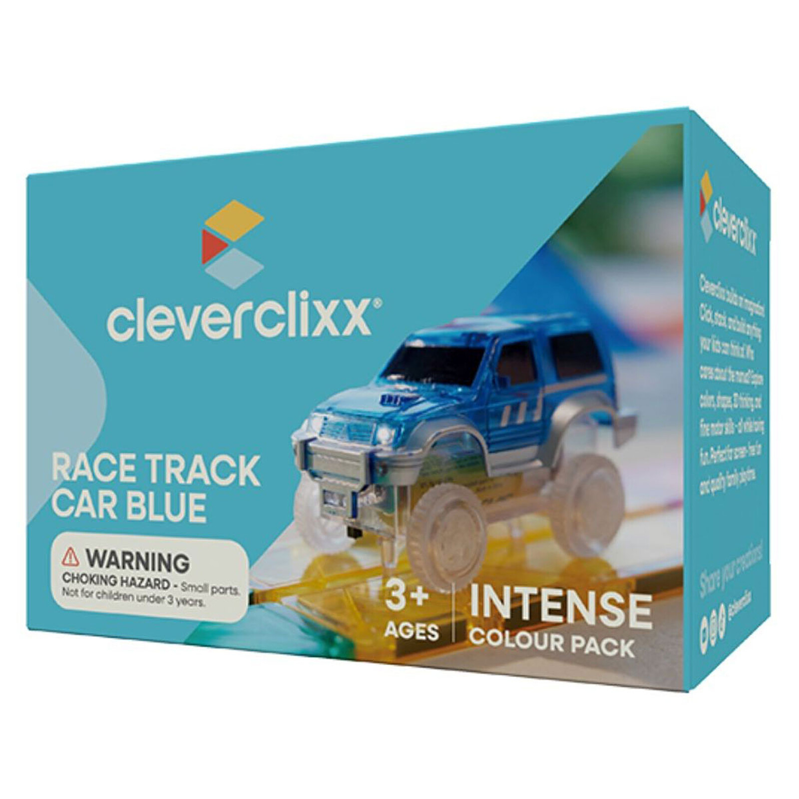 Voiture de Course - Bleu Cleverclixx