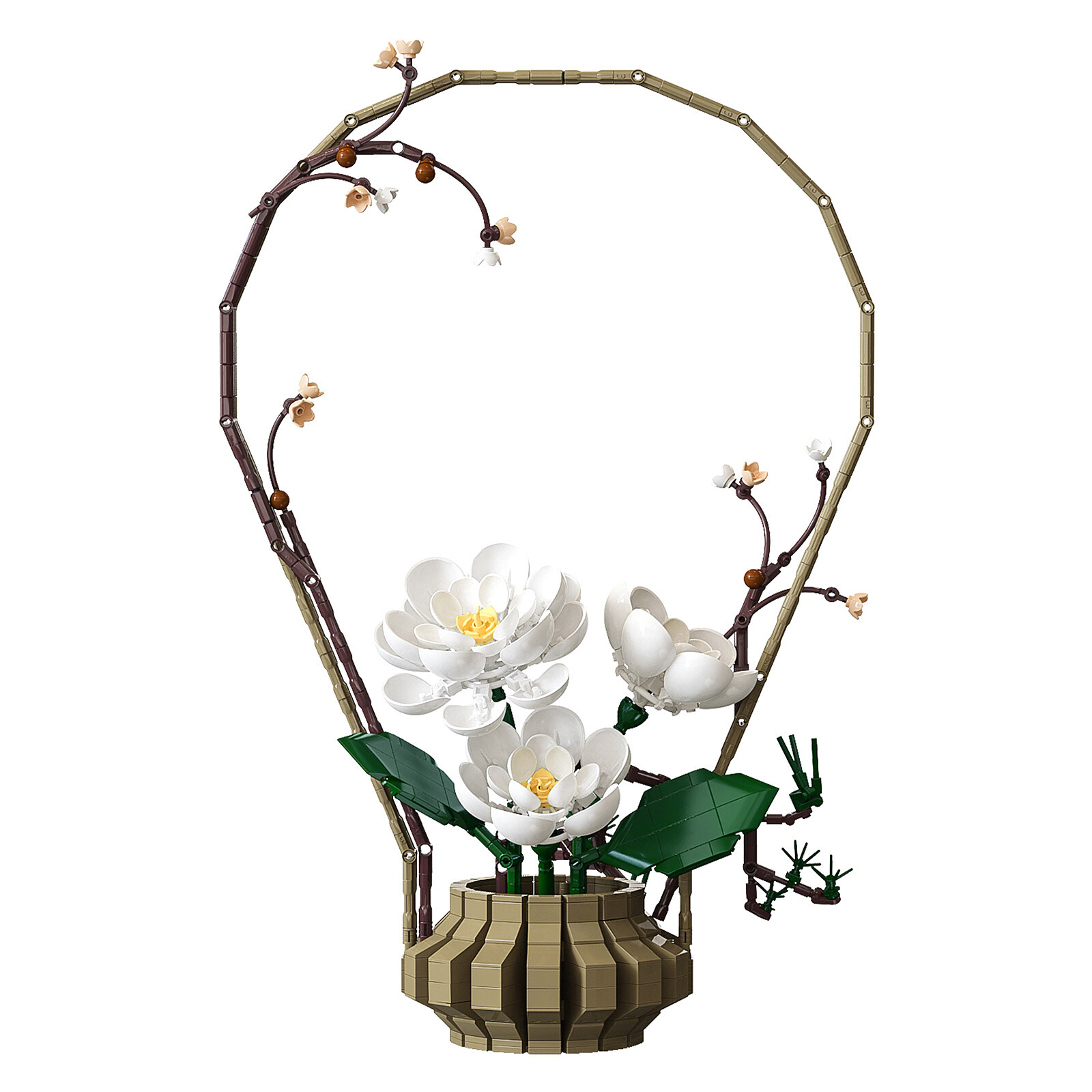 Jeu de Construction Composition Florale Hiver Cada