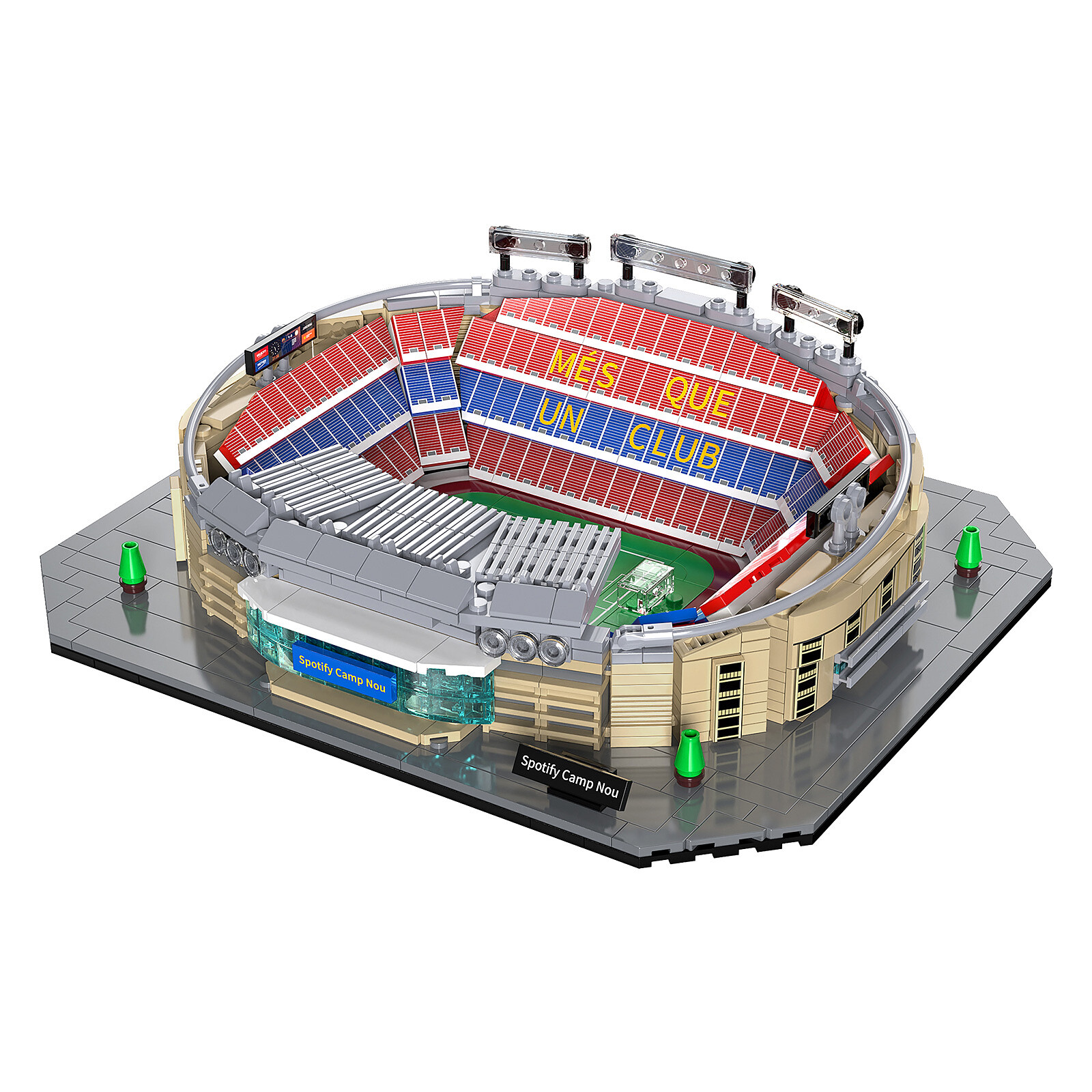 Jeu de Construction Stade Camp Nou FC Barcelona Cada