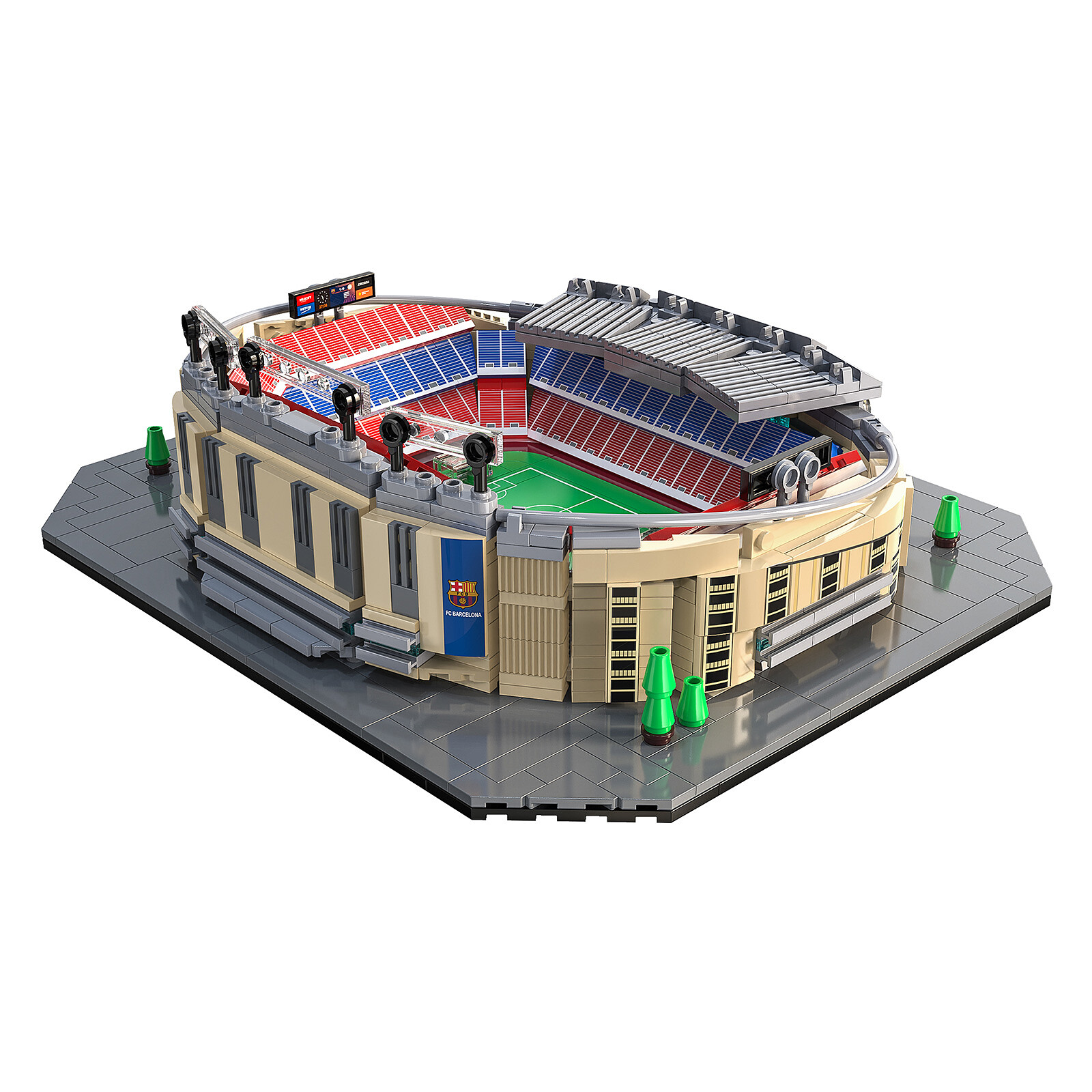 Jeu de Construction Stade Camp Nou FC Barcelona Cada