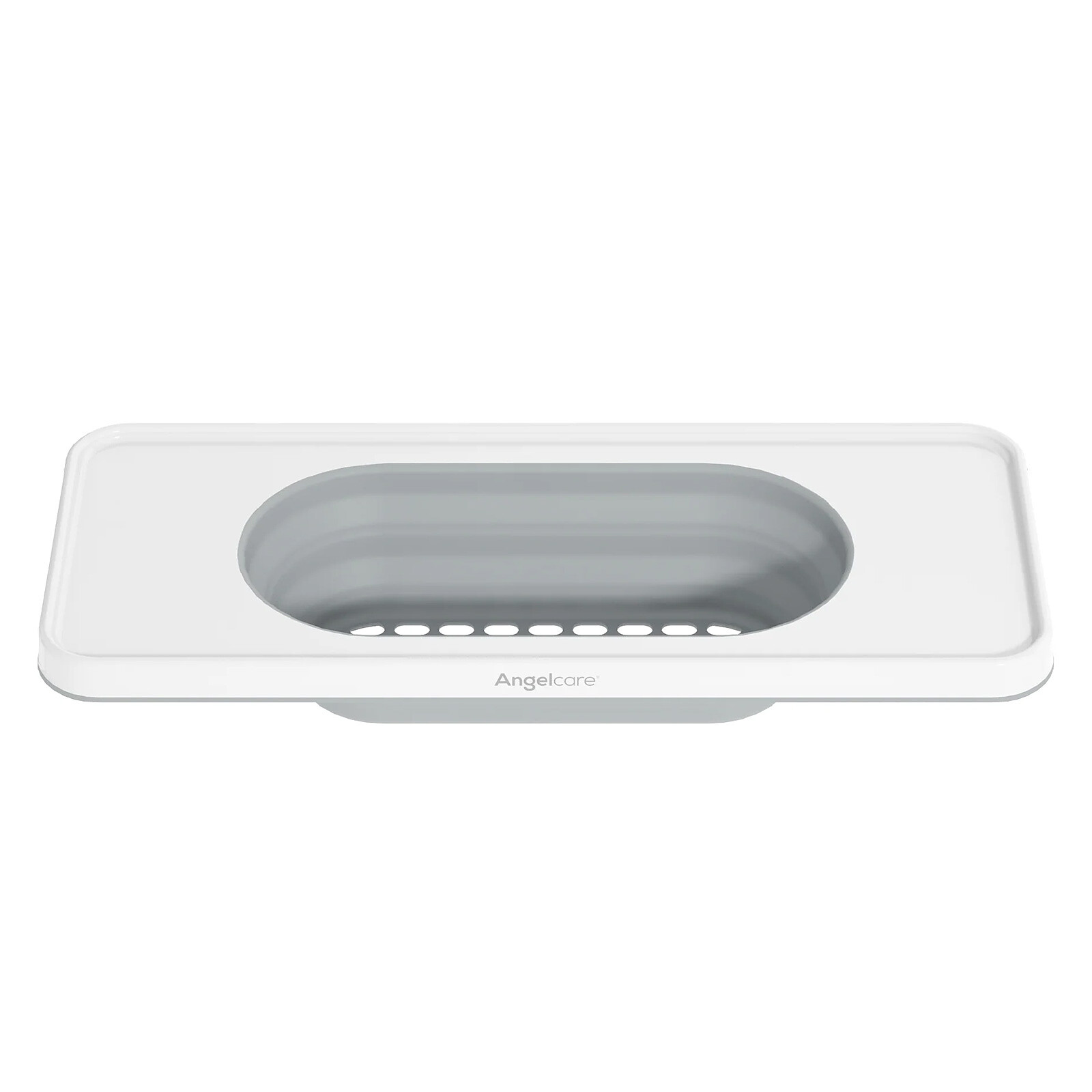 Plateau de Bain avec Panier Extensible - Blanc Angelcare